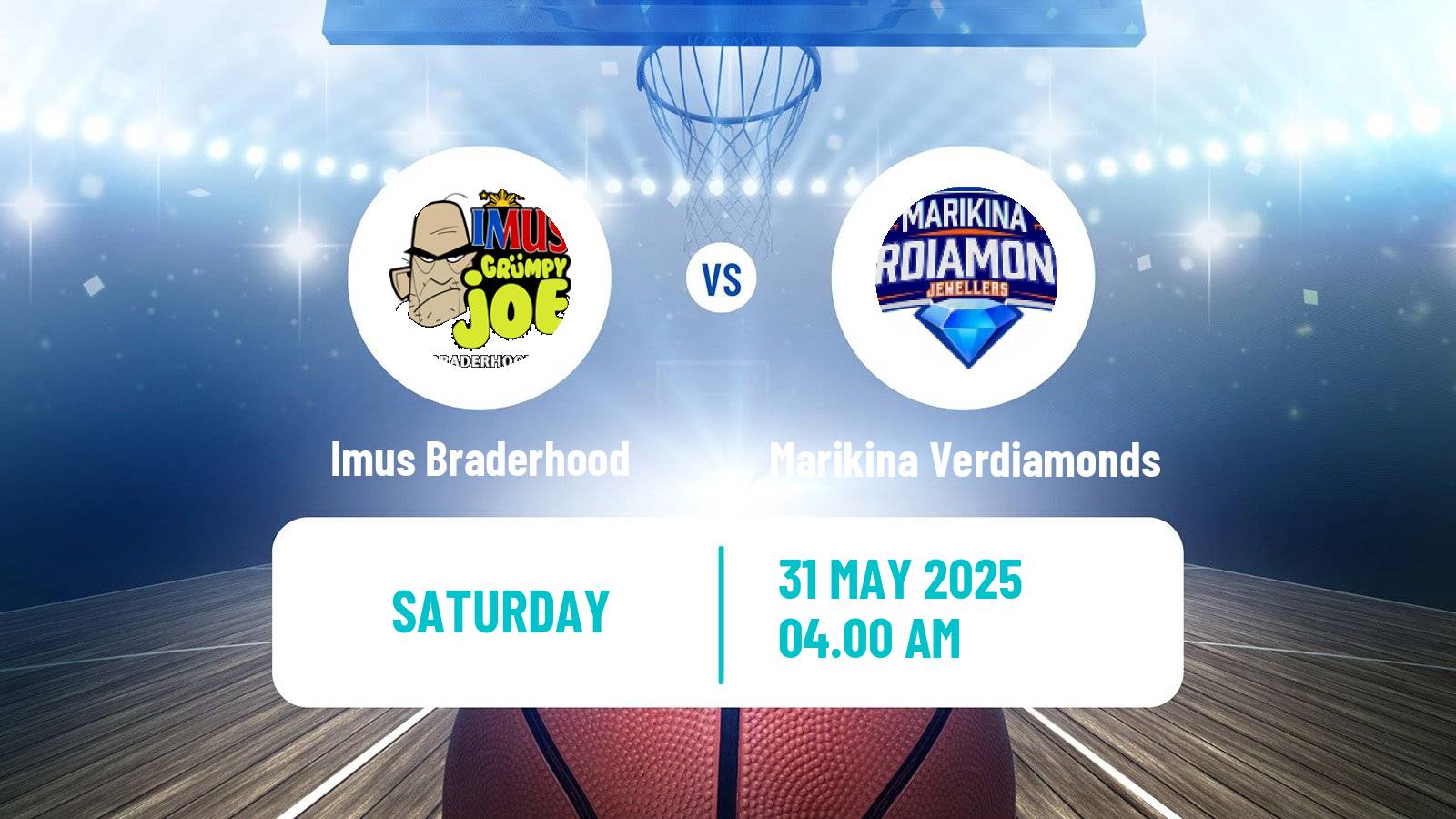 Basketball Philippines MBPL  Imus Braderhood - Marikina Verdiamonds