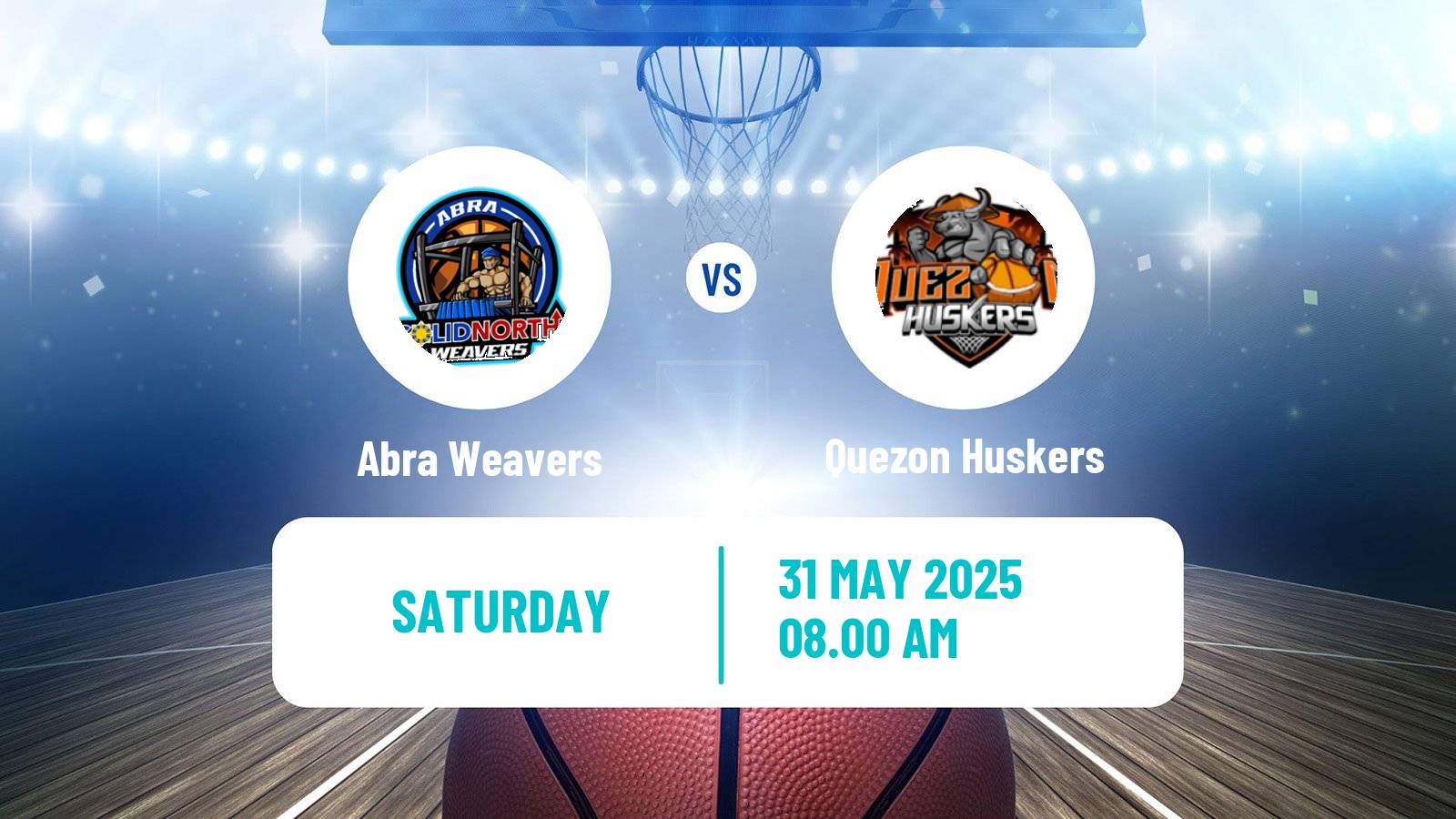 Basketball Philippines MBPL  Abra Weavers - Quezon Huskers