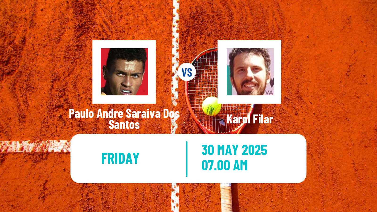 Tennis ITF M15 Gyula Men Paulo Andre Saraiva Dos Santos - Karol Filar