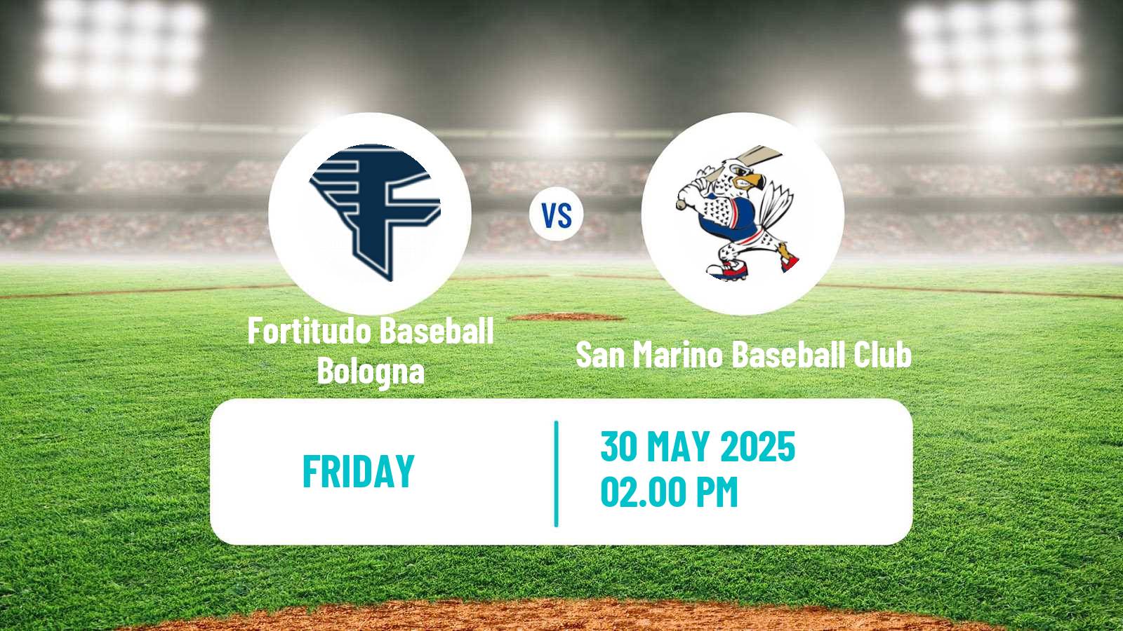 Baseball Italian Serie A1 Baseball Fortitudo Baseball Bologna - San Marino Baseball Club