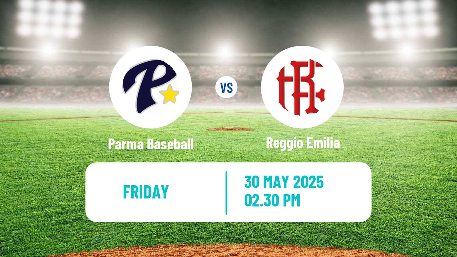 Baseball Italian Serie A1 Baseball Parma Baseball - Reggio Emilia