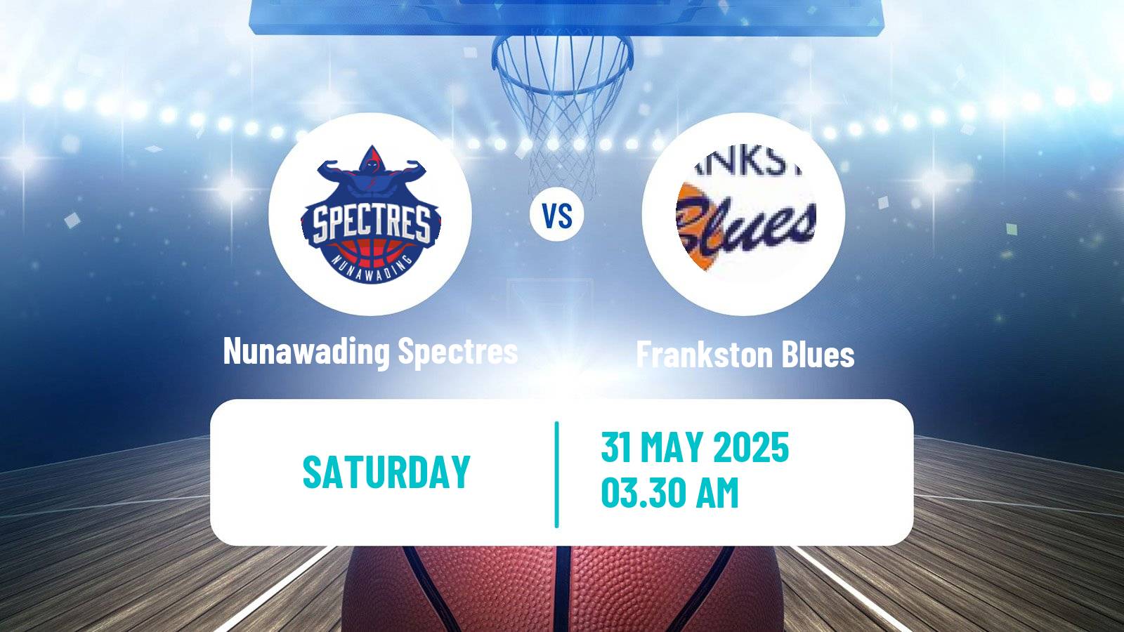 Basketball Australian NBL1 South Women Nunawading Spectres - Frankston Blues