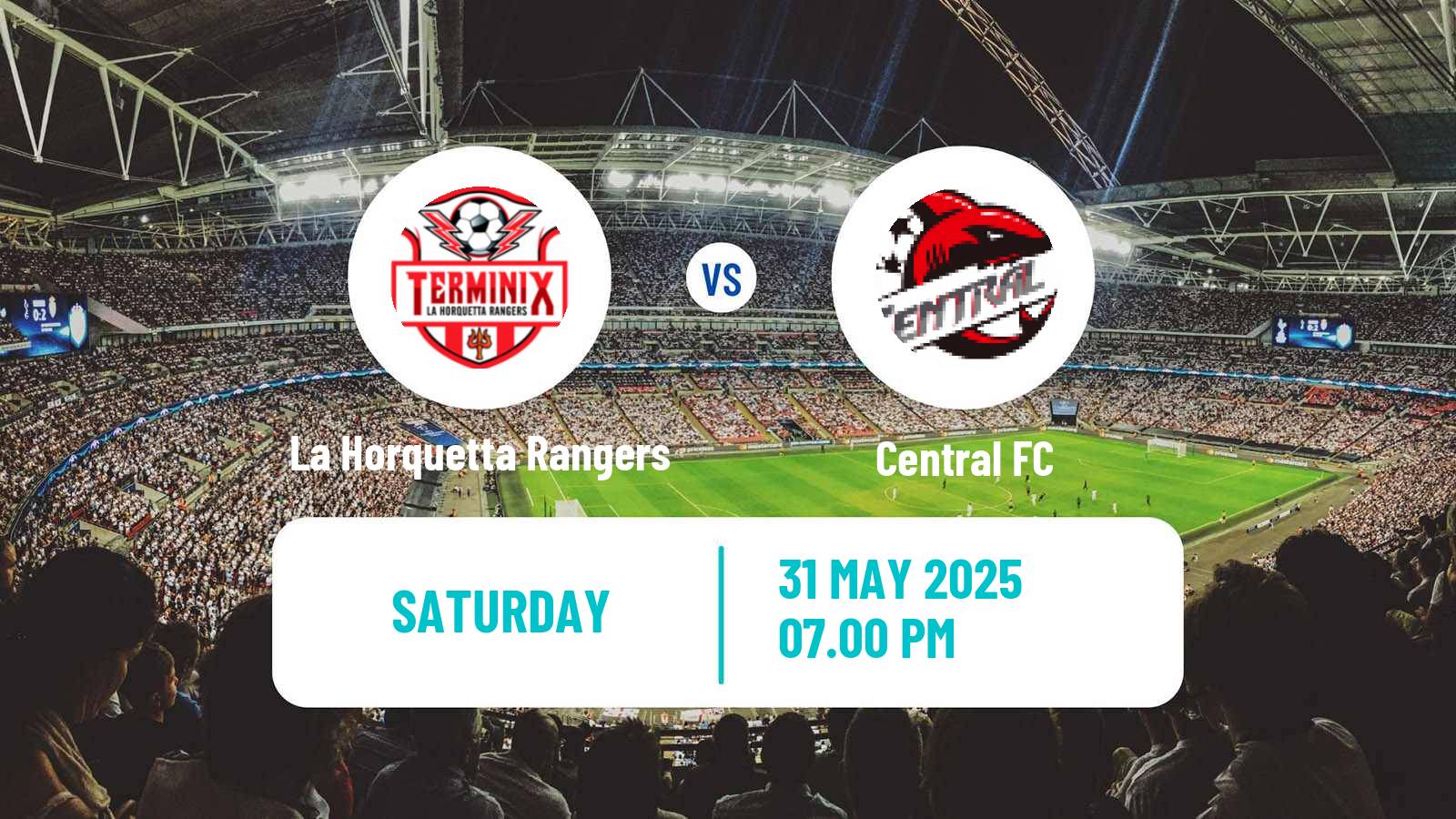 Soccer Trinidad and Tobago Premier League La Horquetta Rangers - Central FC
