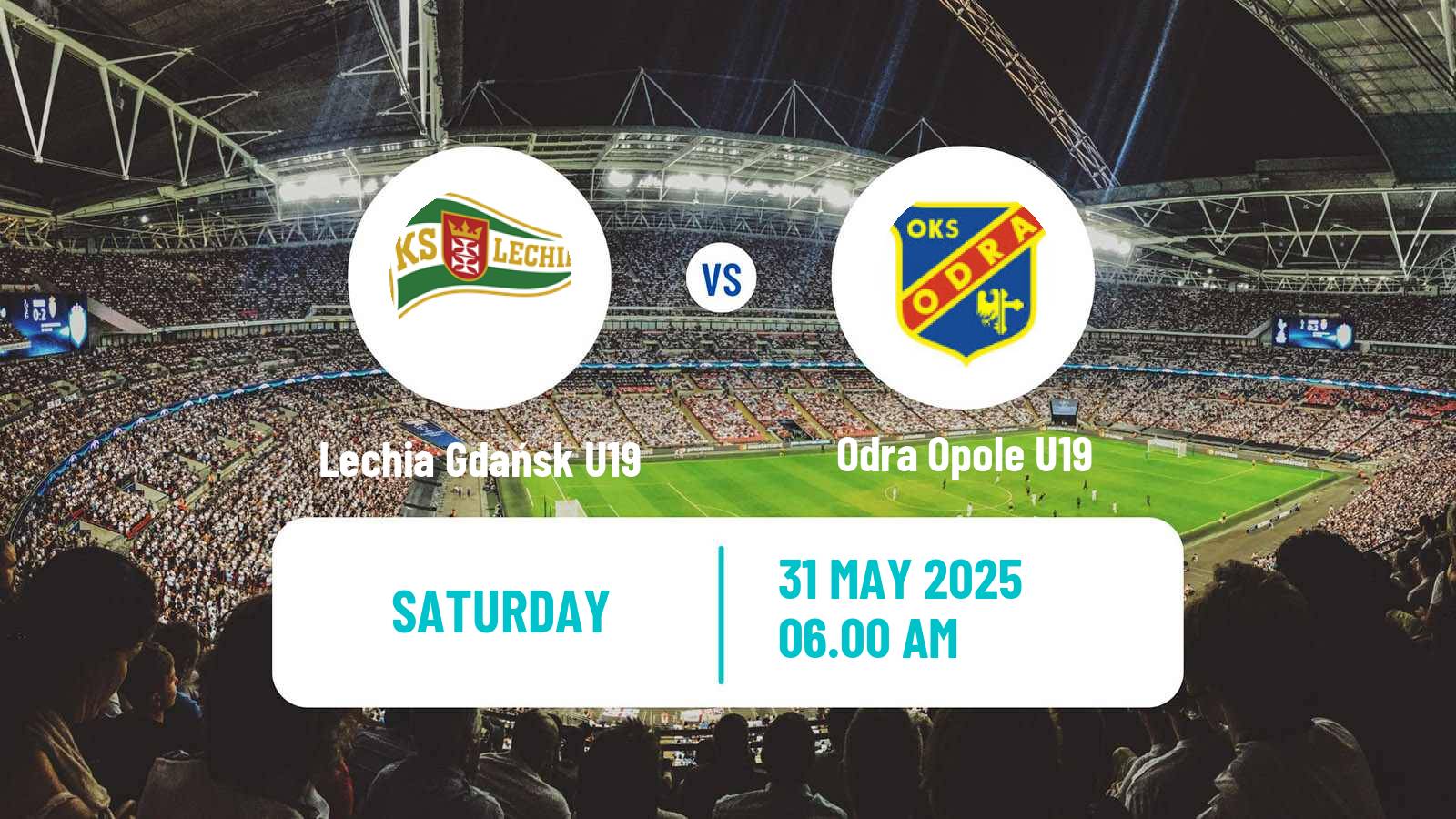 Soccer Polish Central Youth League Lechia Gdańsk U19 - Odra Opole U19