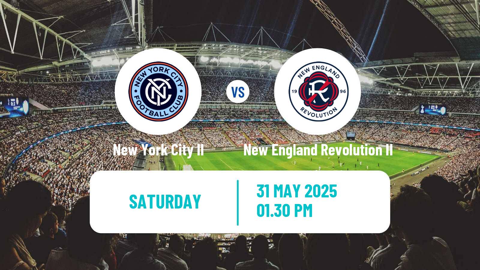 Soccer MLS Next Pro New York City II - New England Revolution II