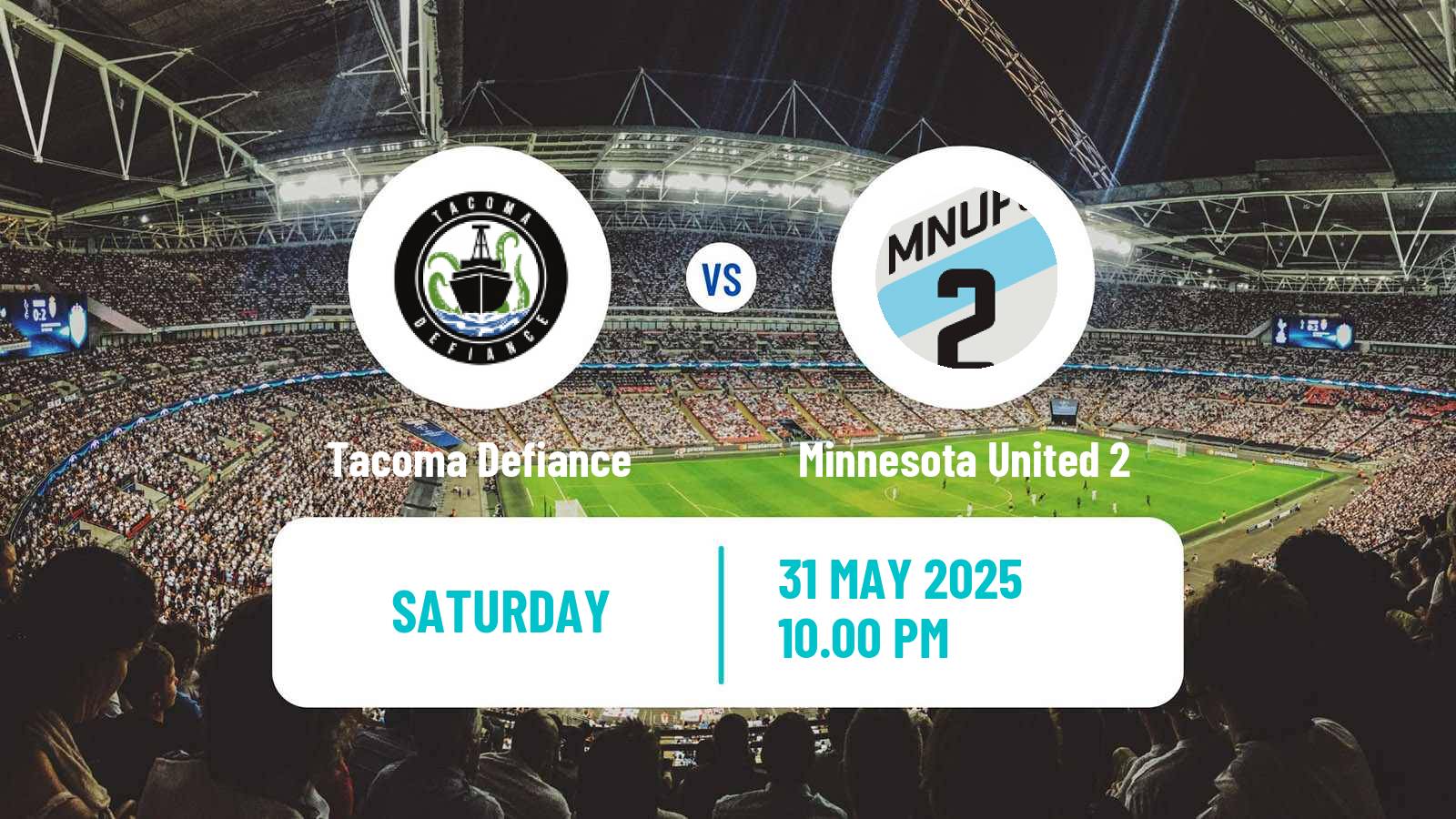 Soccer MLS Next Pro Tacoma Defiance - Minnesota United 2