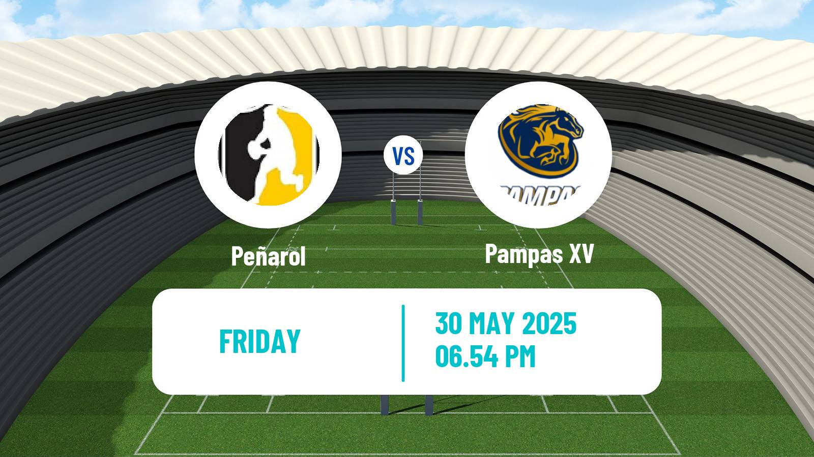 Rugby union Super Rugby Americas Peñarol - Pampas XV
