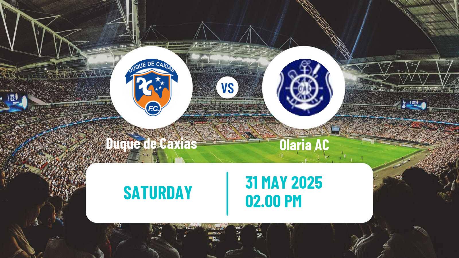 Soccer Brazilian Campeonato Carioca 2 Duque de Caxias - Olaria