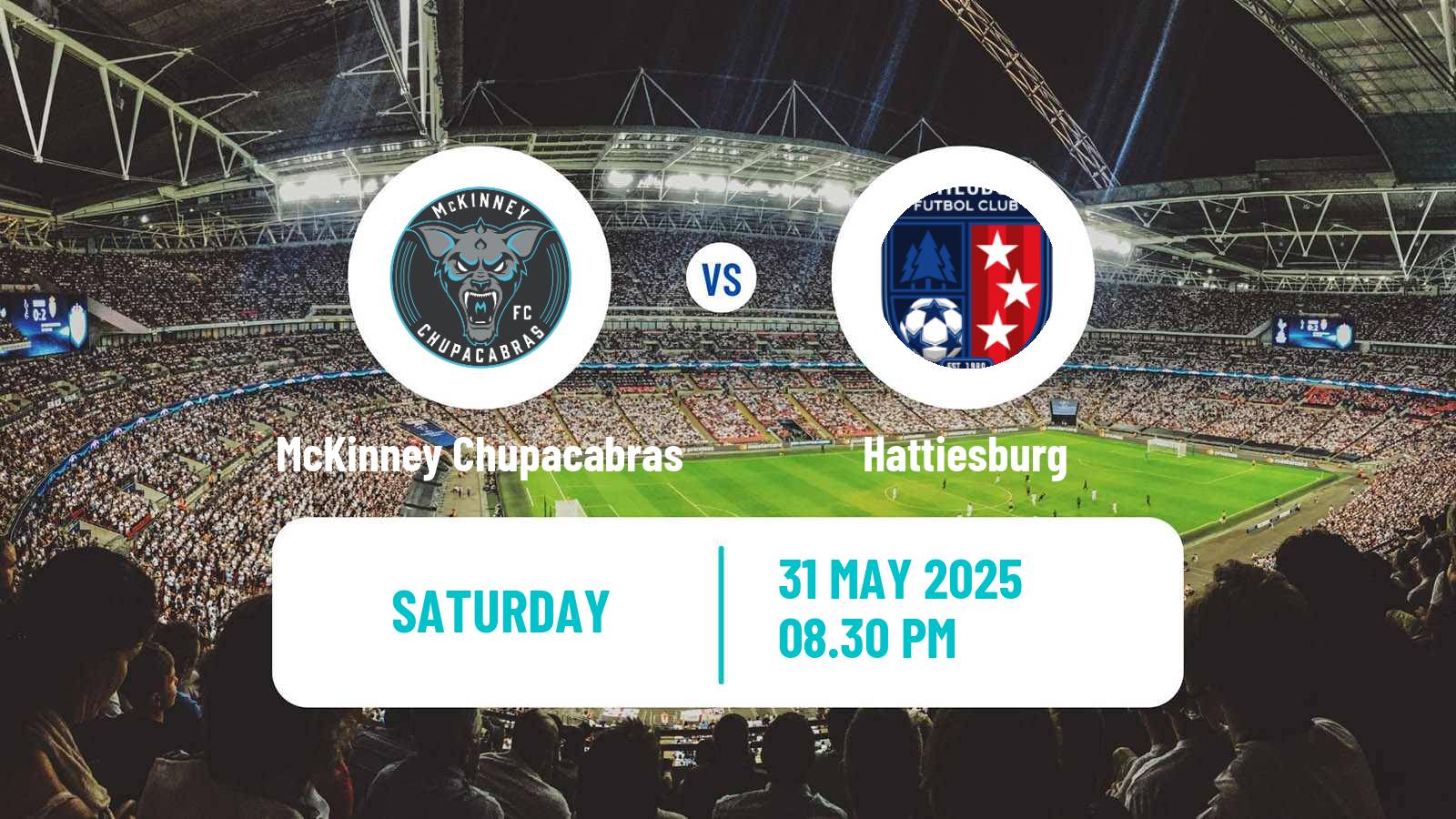 Soccer USL League Two McKinney Chupacabras - Hattiesburg