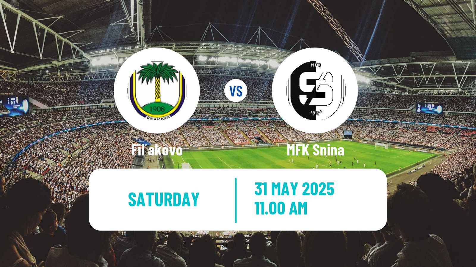 Soccer Slovak 3 Liga East Fiľakovo - Snina