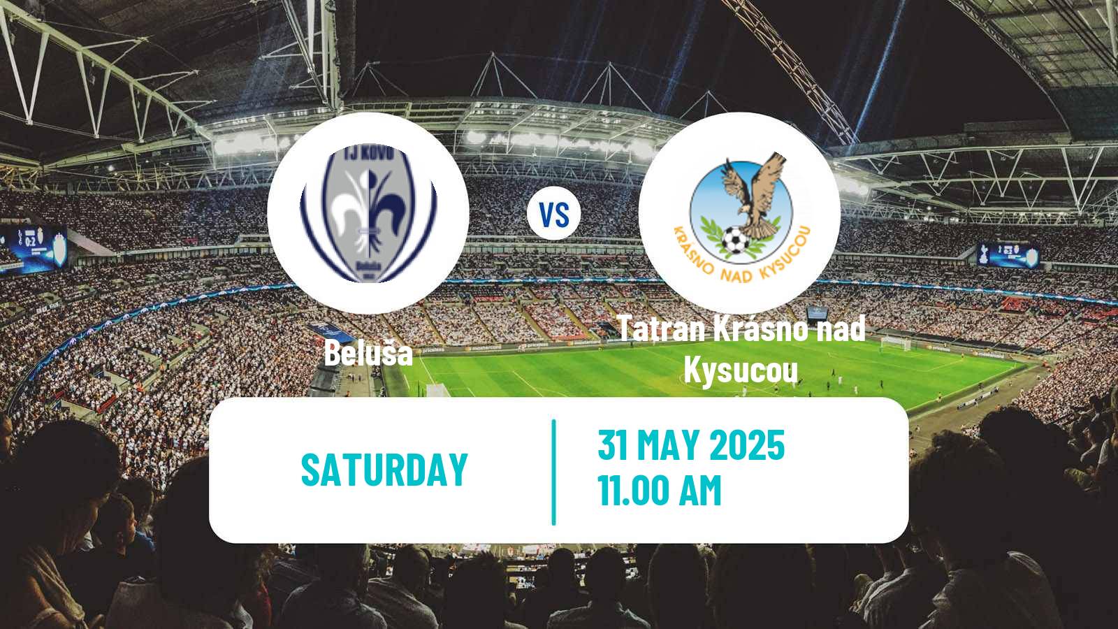 Soccer Slovak 3 Liga West Beluša - Tatran Krásno nad Kysucou