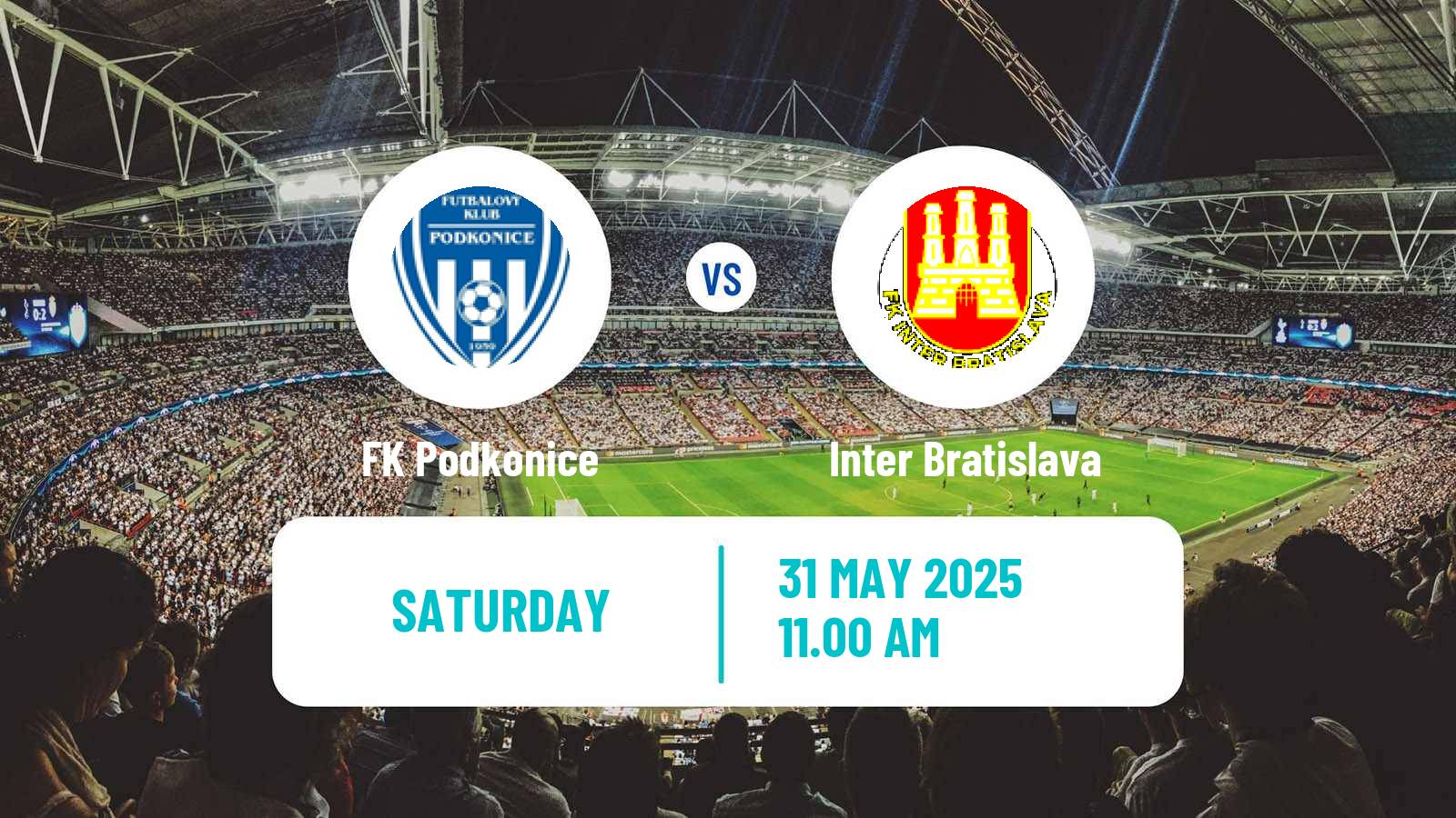 Soccer Slovak 3 Liga West Podkonice - Inter Bratislava