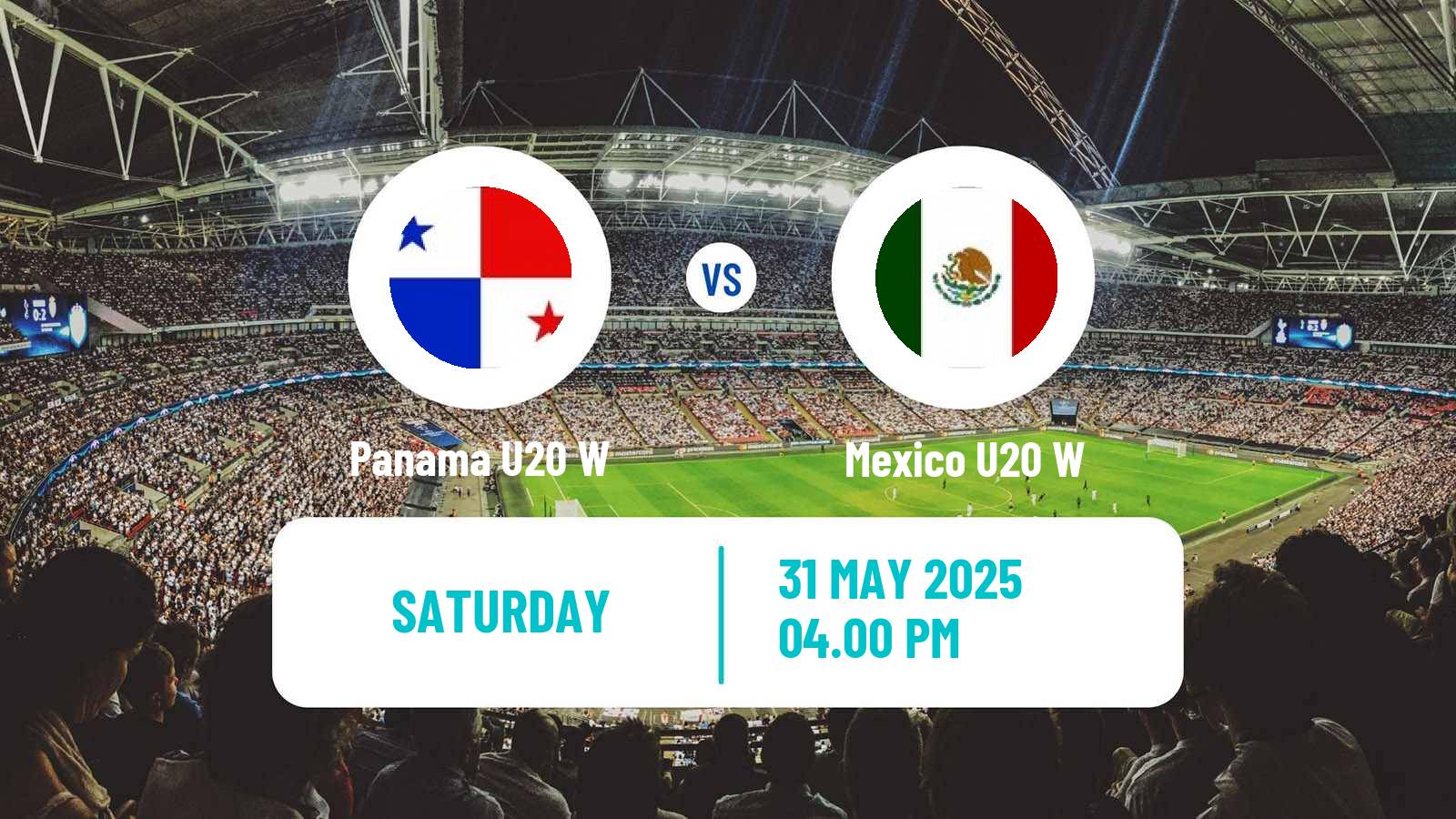 Soccer CONCACAF Championship U20 Women Panama U20 W - Mexico U20 W