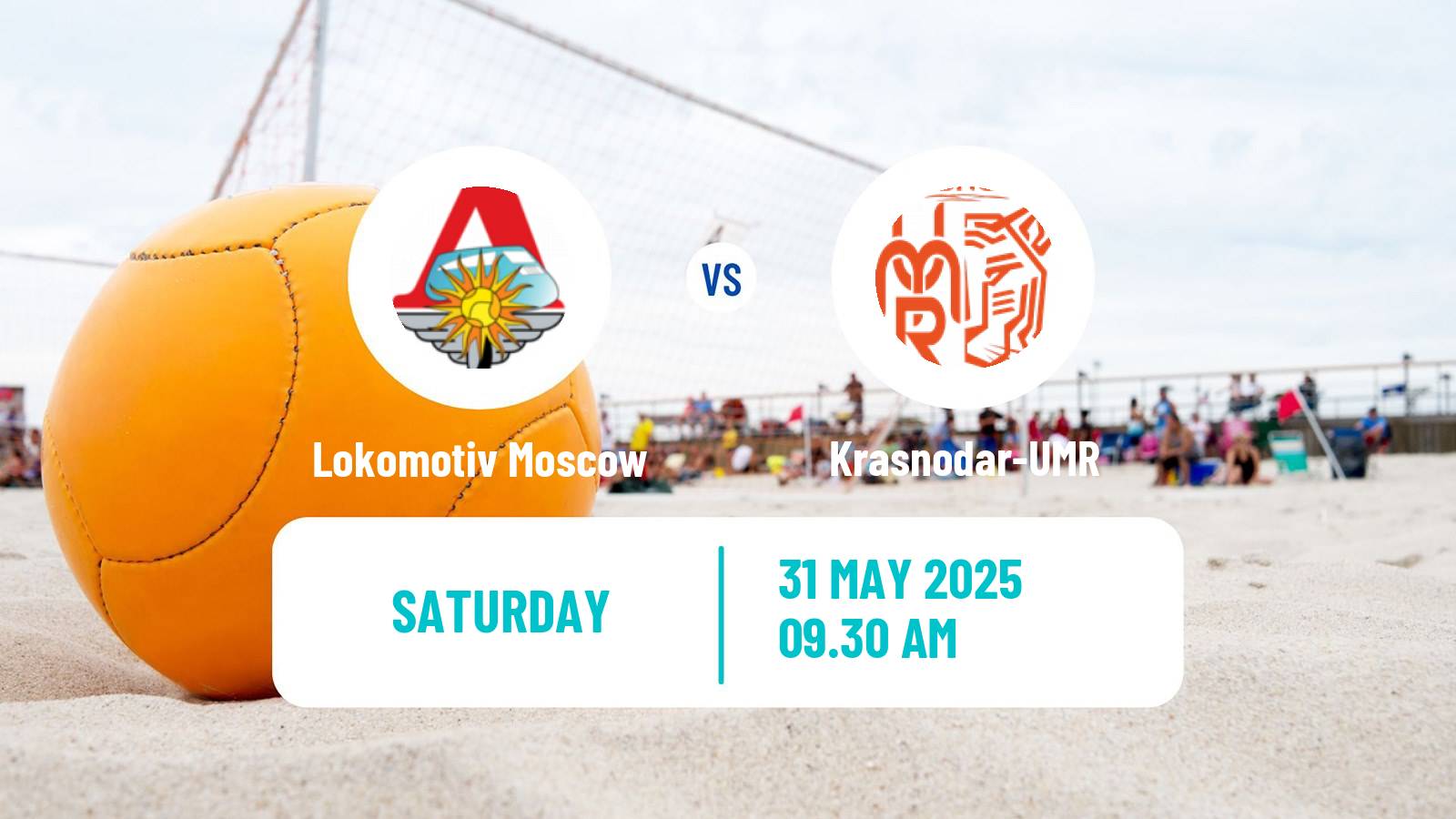 Beach soccer Superliga Lokomotiv Moscow - Krasnodar-UMR