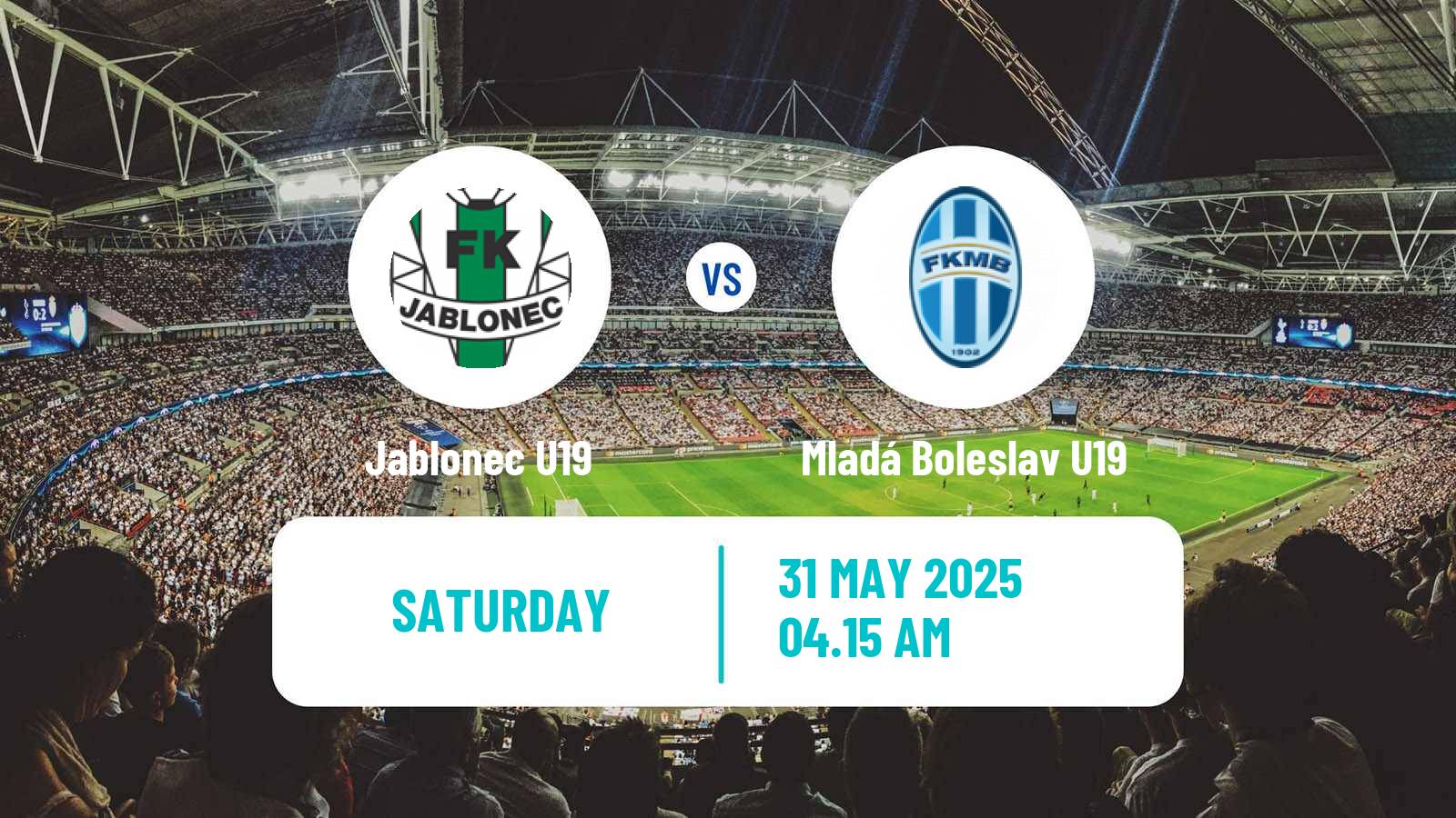 Soccer Czech U19 League Jablonec U19 - Mladá Boleslav U19