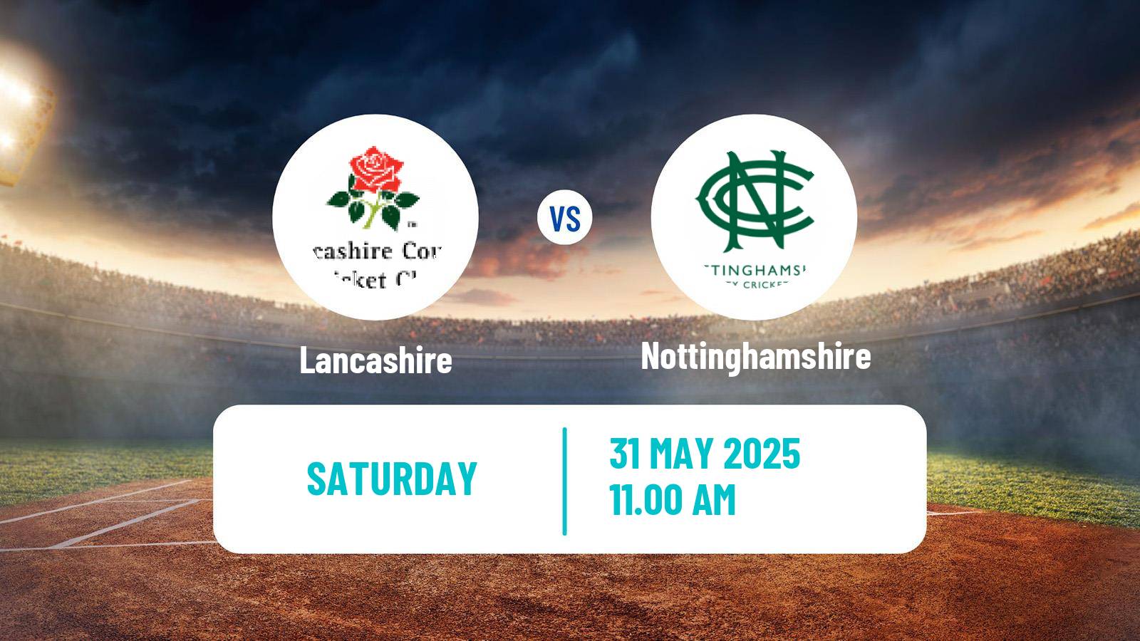 Cricket Vitality Blast Lancashire - Nottinghamshire