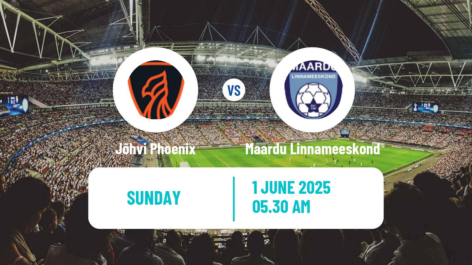 Soccer Estonian Esiliiga B Jõhvi Phoenix - Maardu Linnameeskond