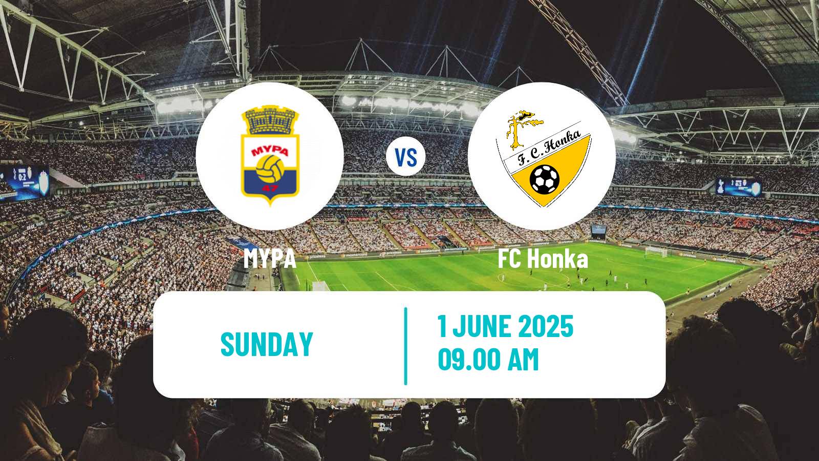 Soccer Finnish Kakkonen Group A MYPA - Honka