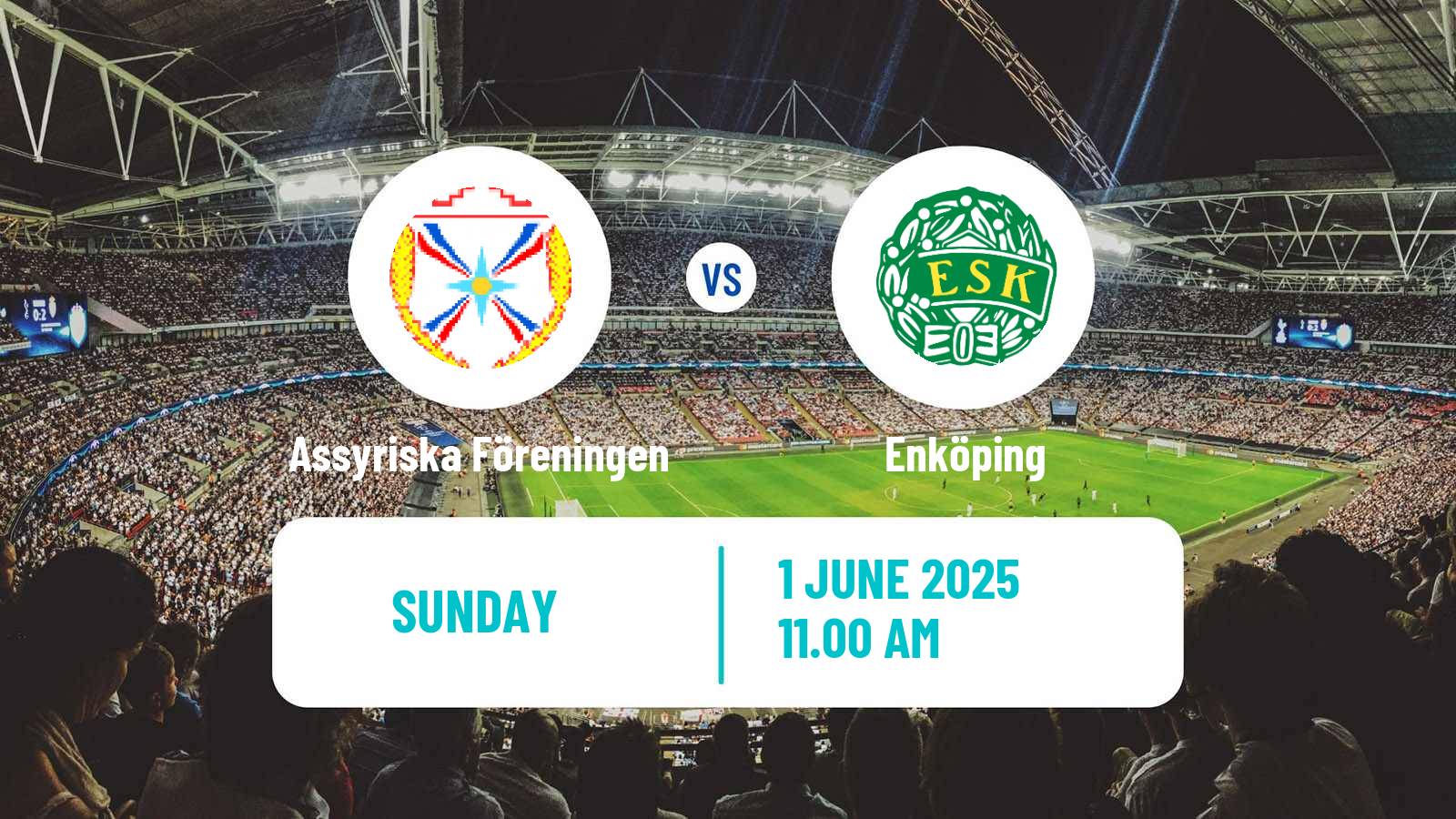Soccer Swedish Division 1 Norra Assyriska Föreningen - Enköping