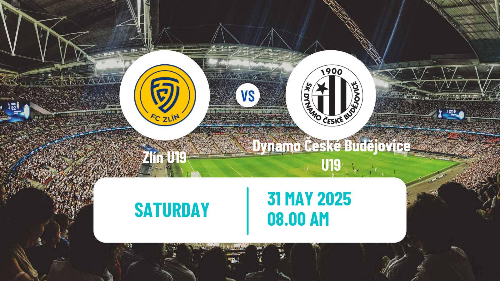Soccer Czech U19 League Zlín U19 - Dynamo České Budějovice U19