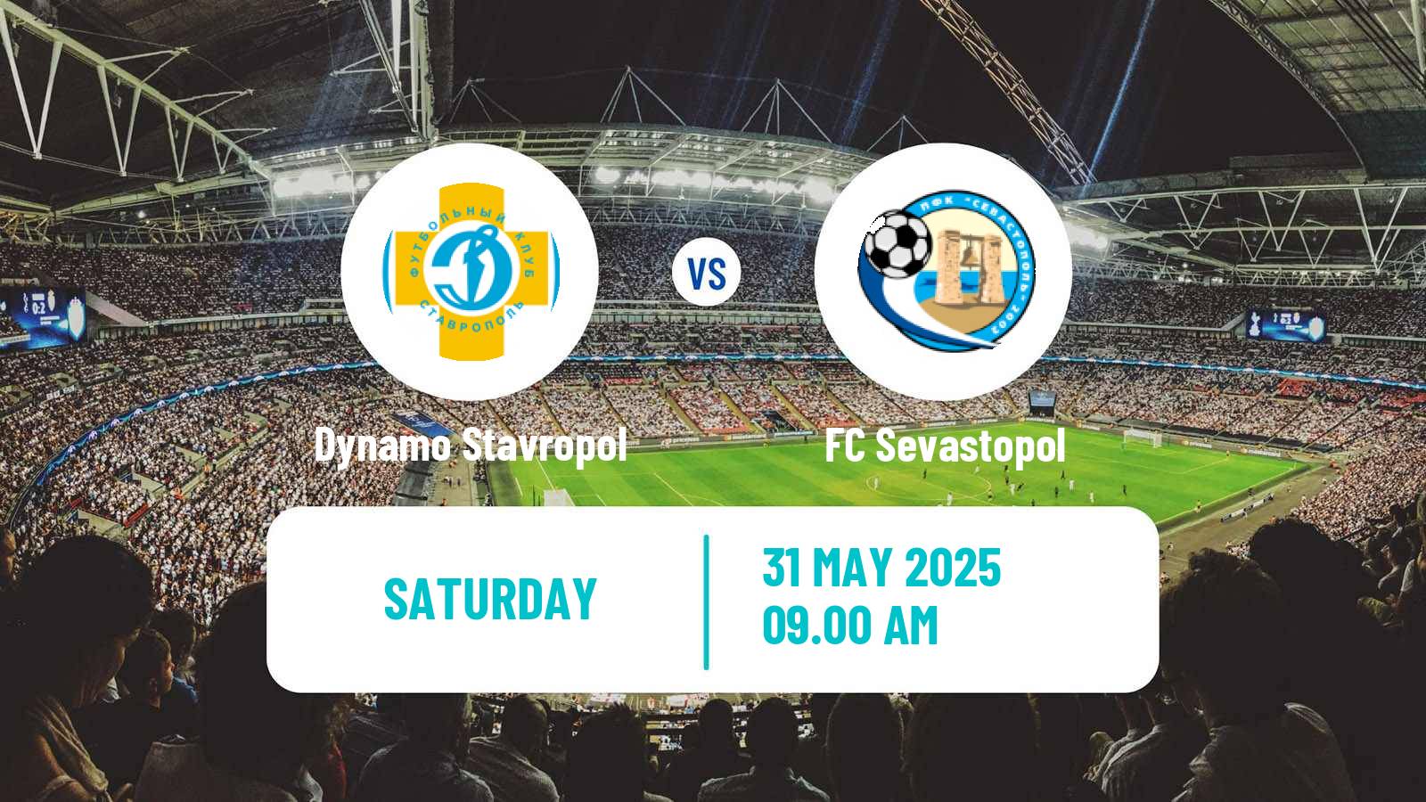 Soccer FNL 2 Division B Group 1 Dynamo Stavropol - FC Sevastopol