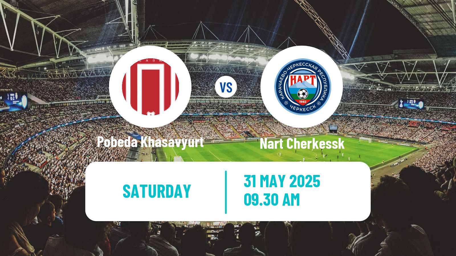 Soccer FNL 2 Division B Group 1 Pobeda Khasavyurt - Nart Cherkessk