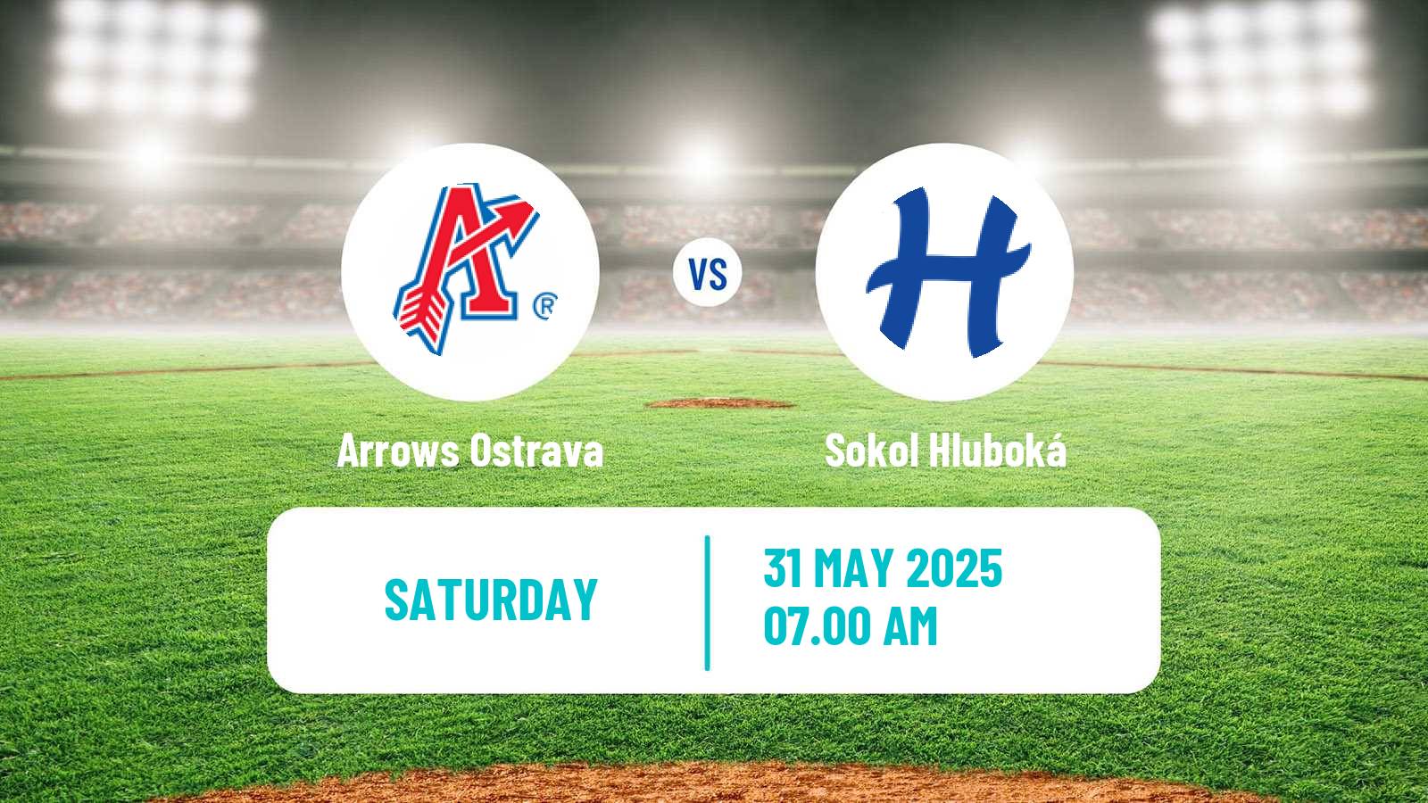 Baseball Czech Extraliga Baseball Arrows Ostrava - Sokol Hluboká