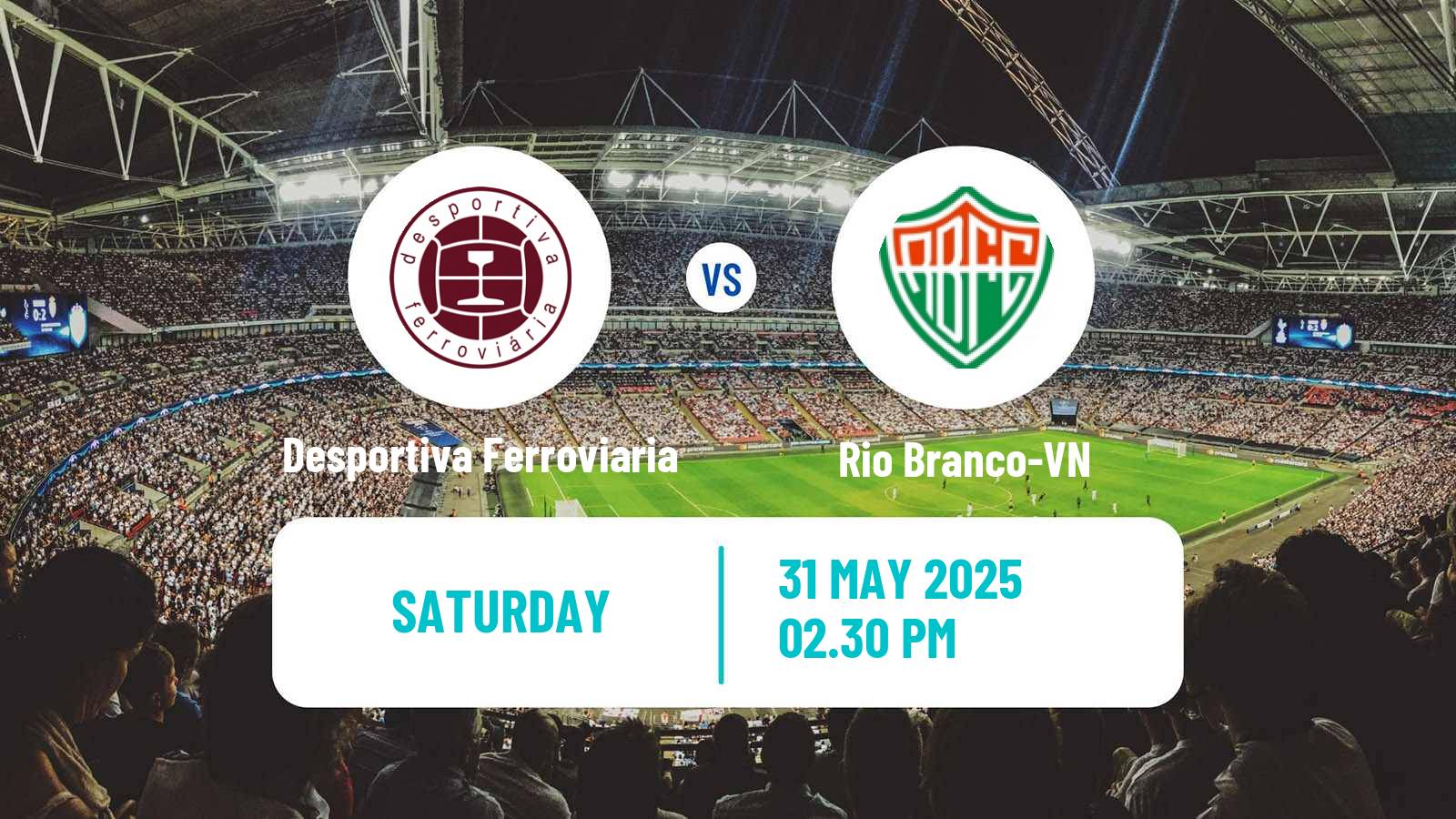 Soccer Brazilian Copa Espirito Santo Desportiva Ferroviaria - Rio Branco-VN