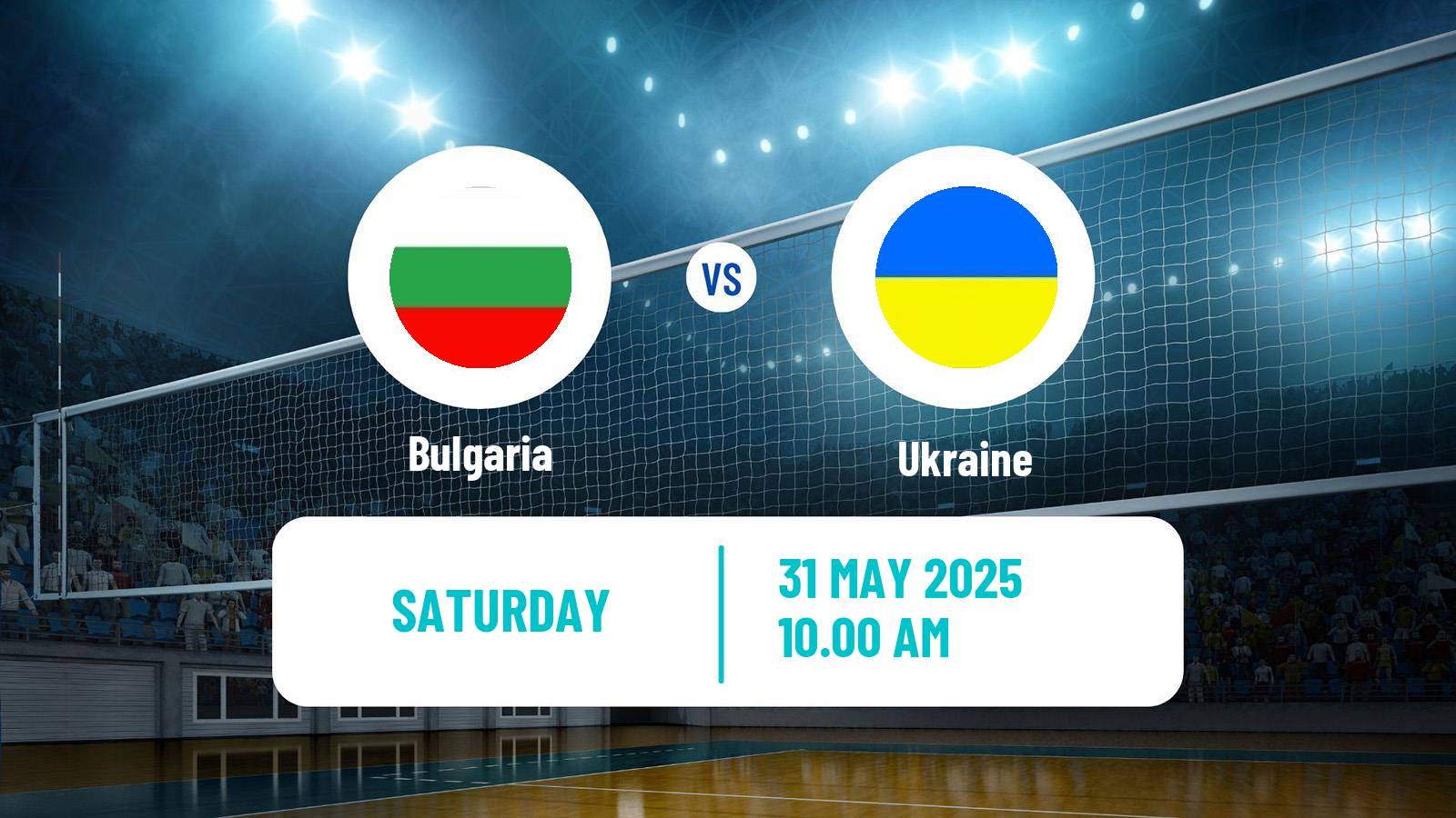 Volleyball Friendly International Volleyball Bulgaria - Ukraine