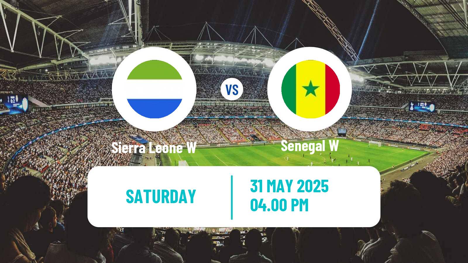 Soccer Friendly International Women Sierra Leone W - Senegal W