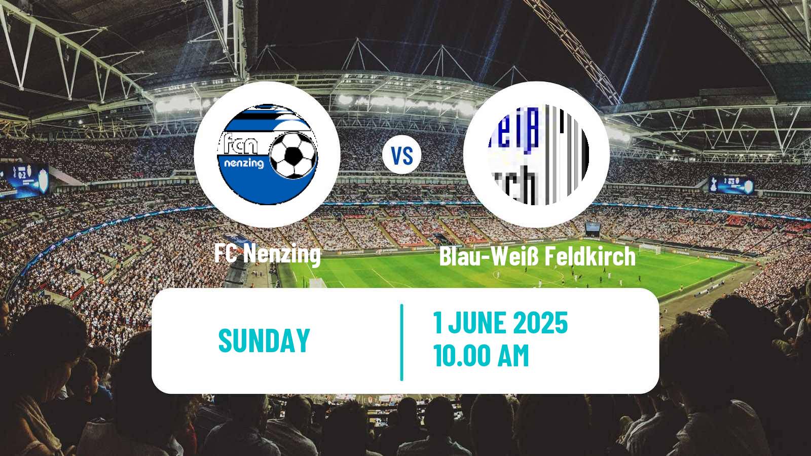 Soccer Austrian Landesliga Vorarlberg Nenzing - Blau-Weiß Feldkirch