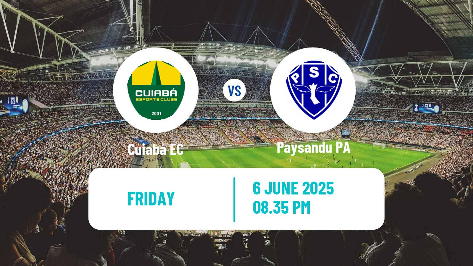 Soccer Brazilian Serie B Cuiabá - Paysandu