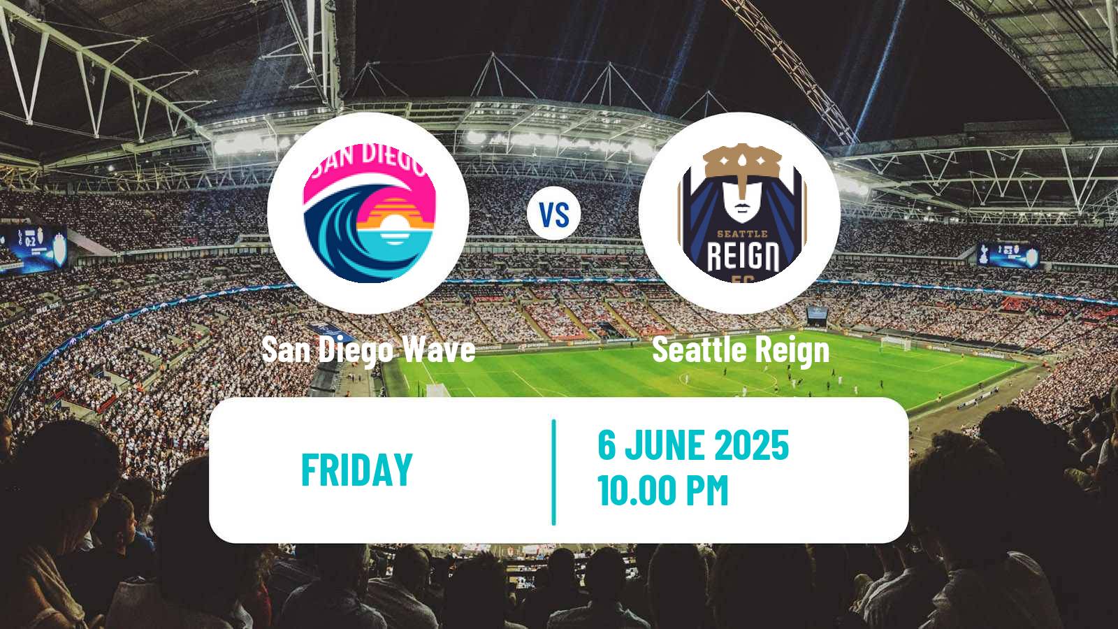 Soccer NWSL San Diego Wave - Seattle Reign