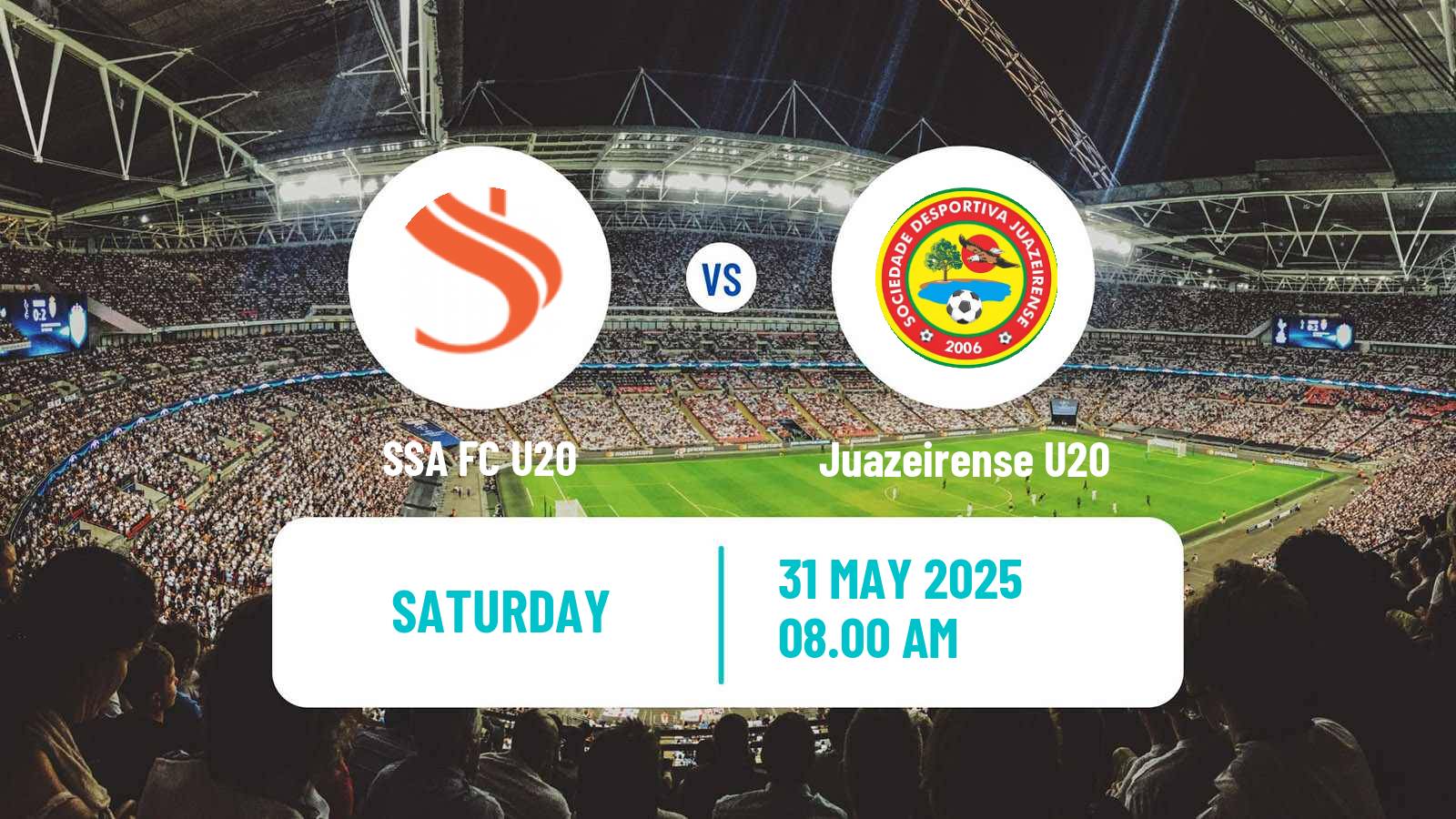Soccer Brazilian Baiano U20 SSA U20 - Juazeirense U20