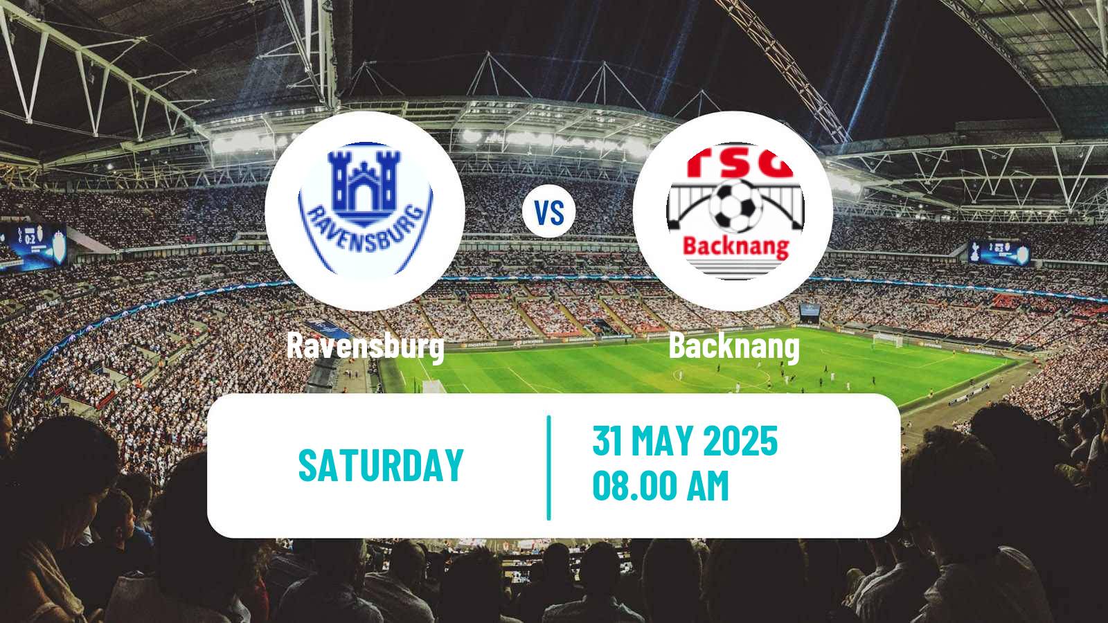 Soccer German Oberliga Baden-Württemberg Ravensburg - Backnang