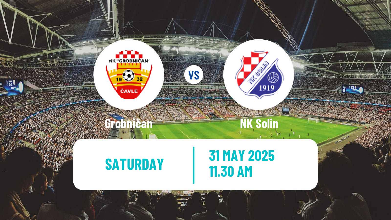 Soccer Croatian Druga NL Grobničan - Solin