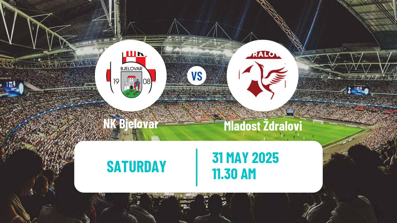 Soccer Croatian Druga NL Bjelovar - Mladost Ždralovi