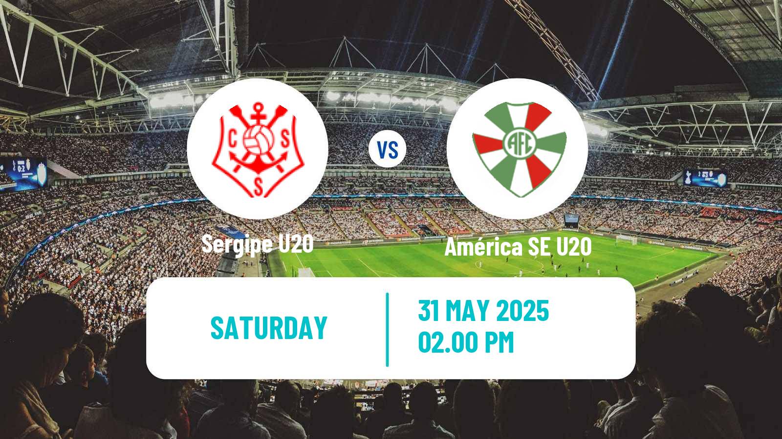 Soccer Brazilian Sergipano U20 Sergipe U20 - América SE U20