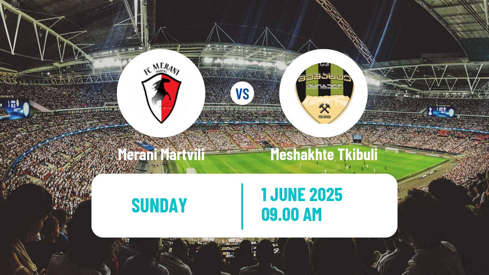 Soccer Georgian Erovnuli Liga 2 Merani Martvili - Meshakhte Tkibuli
