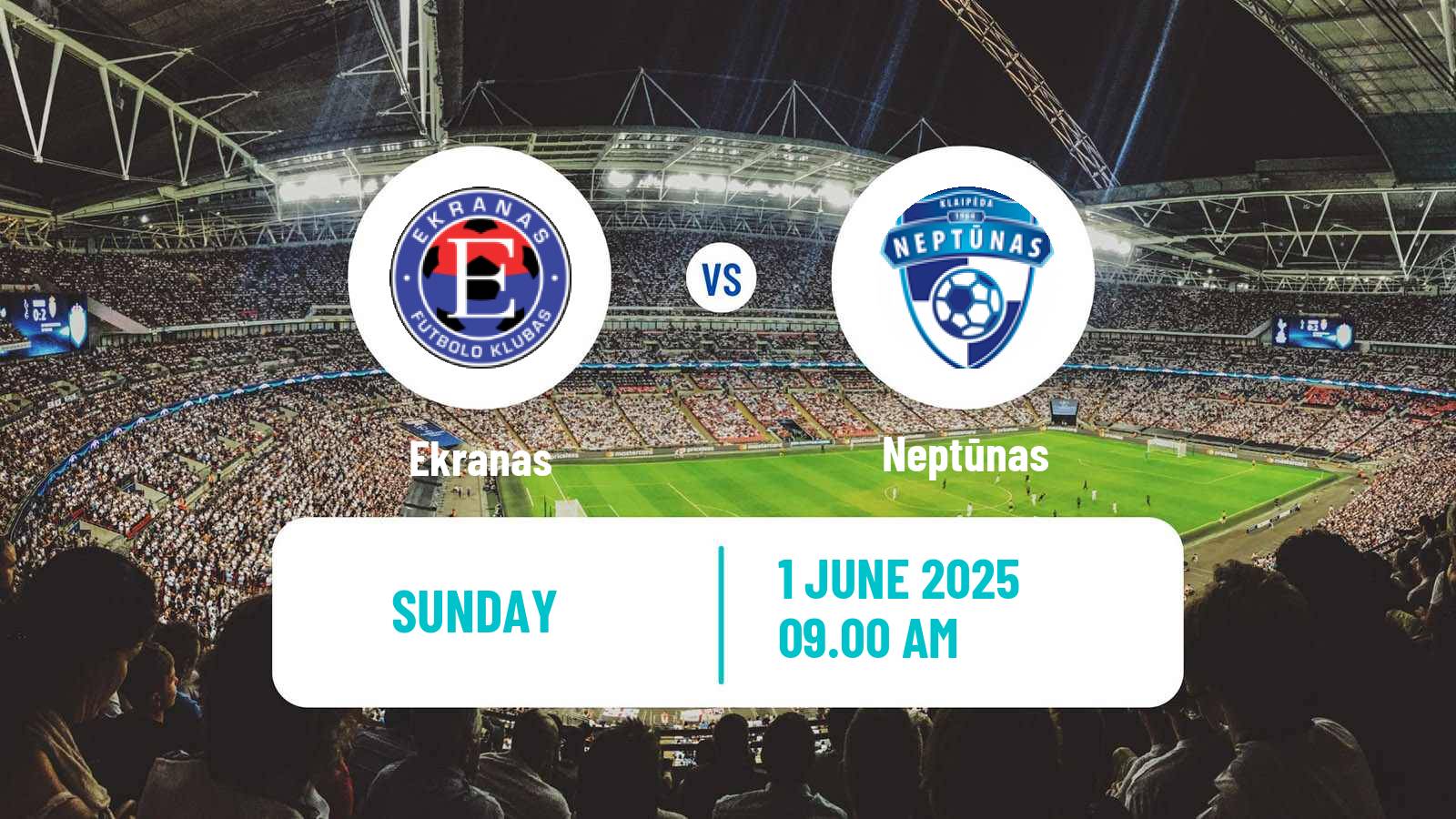 Soccer Lithuanian Division 2 Ekranas - Neptūnas