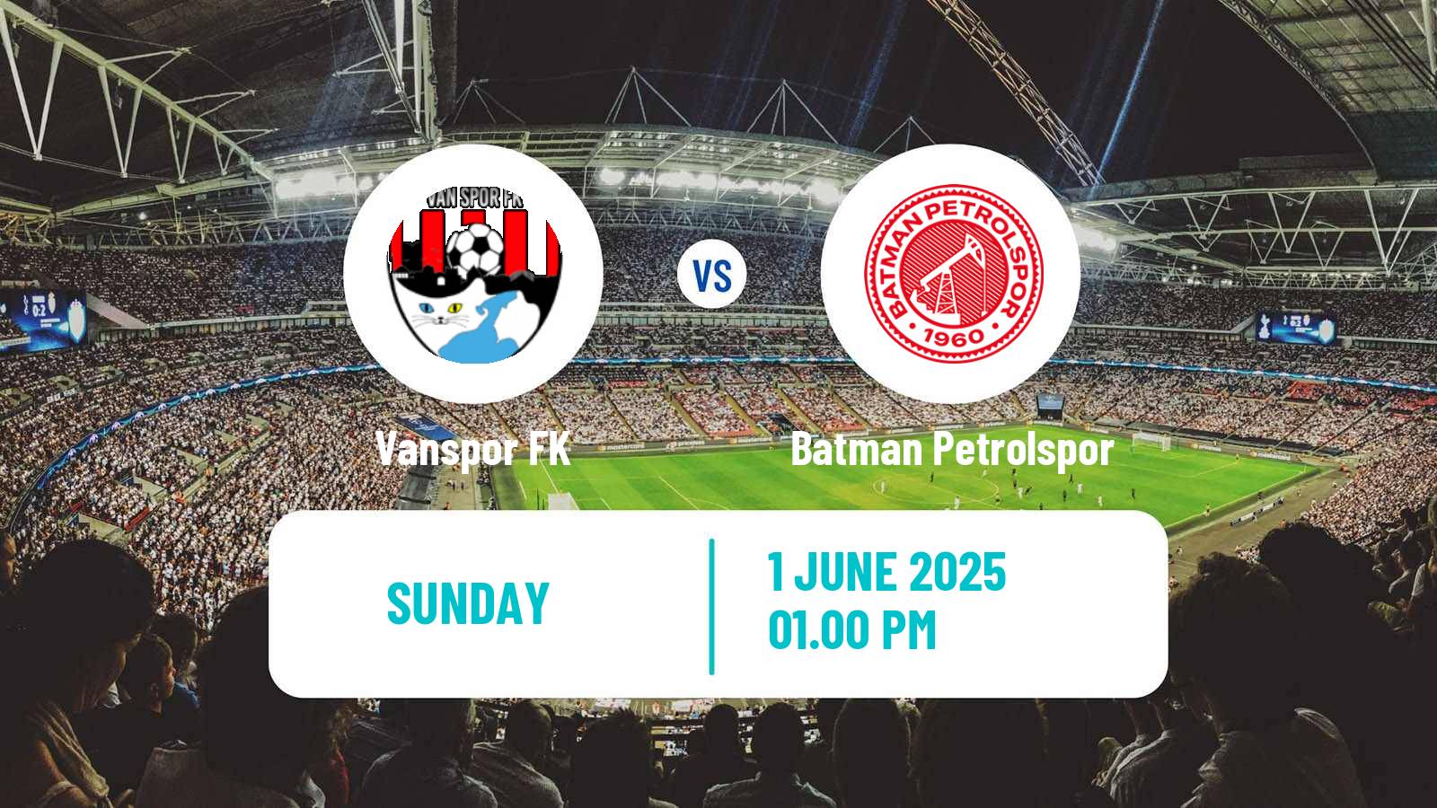 Soccer Turkish Second League White Group Vanspor - Batman Petrolspor