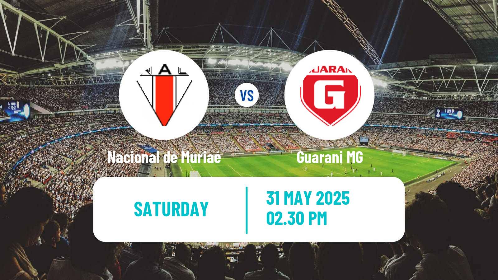 Soccer Brazilian Campeonato Mineiro 2 Nacional de Muriaé - Guarani MG