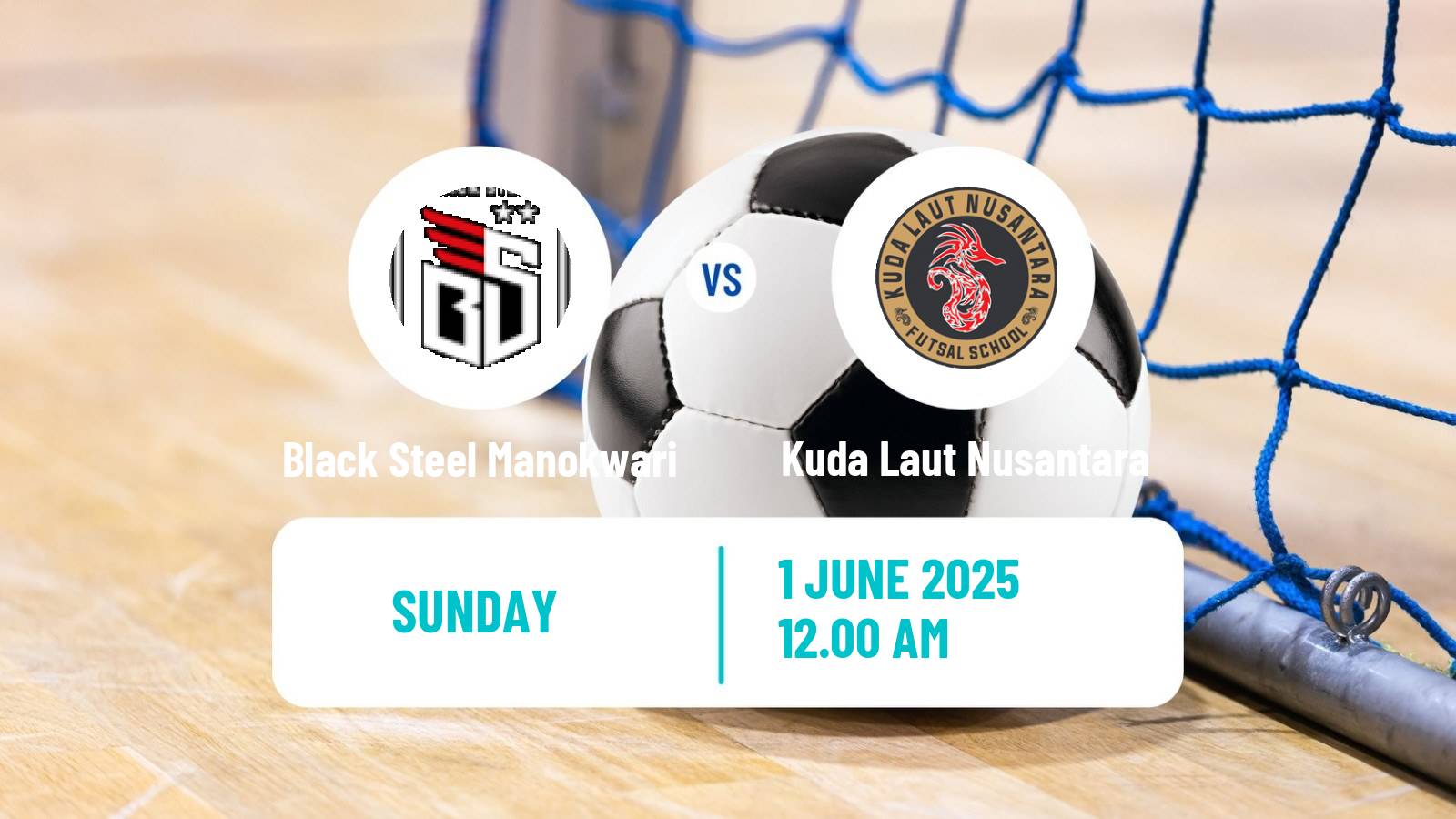 Futsal Indonesian Pro Futsal League Black Steel Manokwari - Kuda Laut Nusantara
