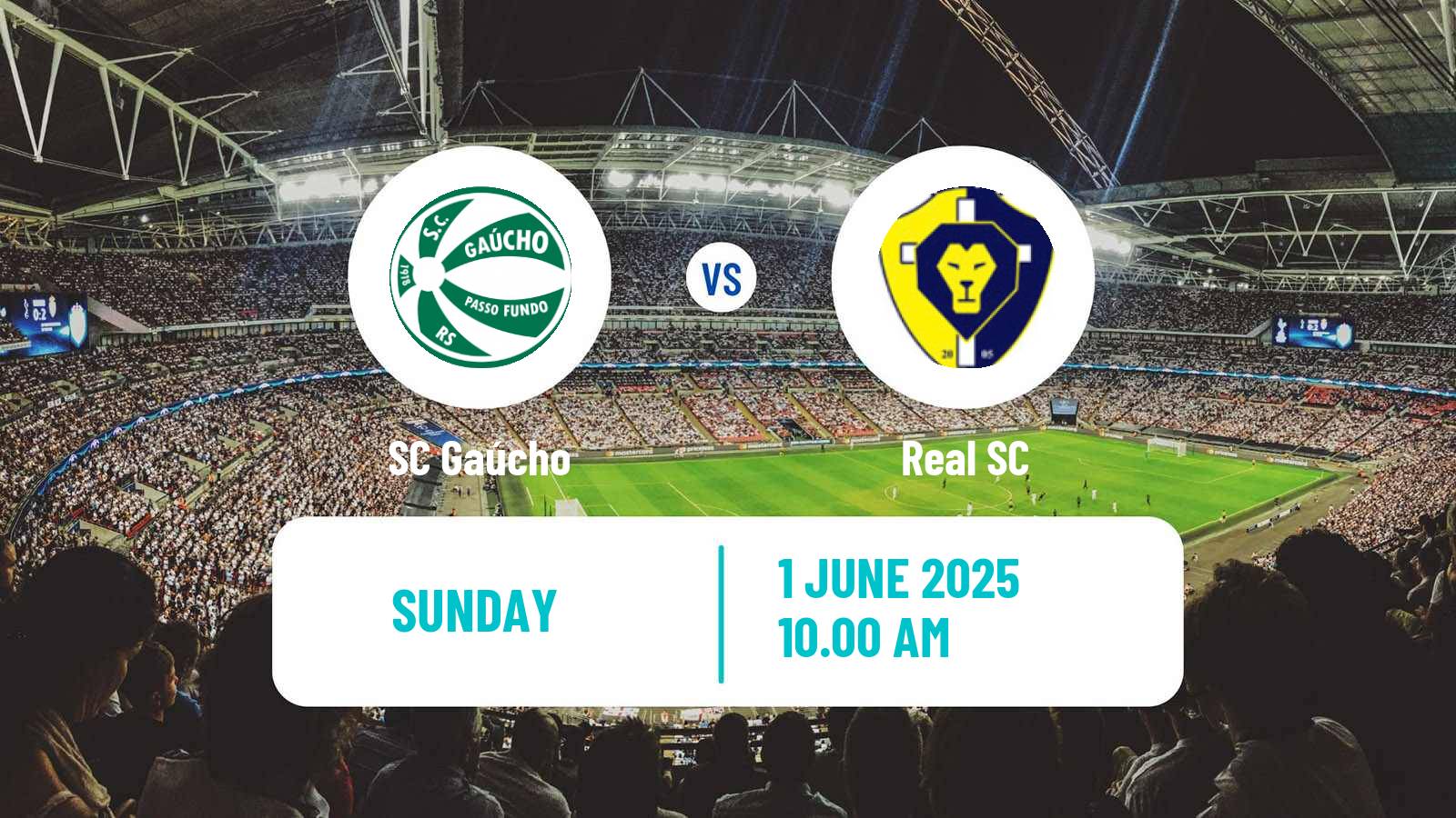 Soccer Brazilian Campeonato Gaucho 2 Gaúcho - Real SC