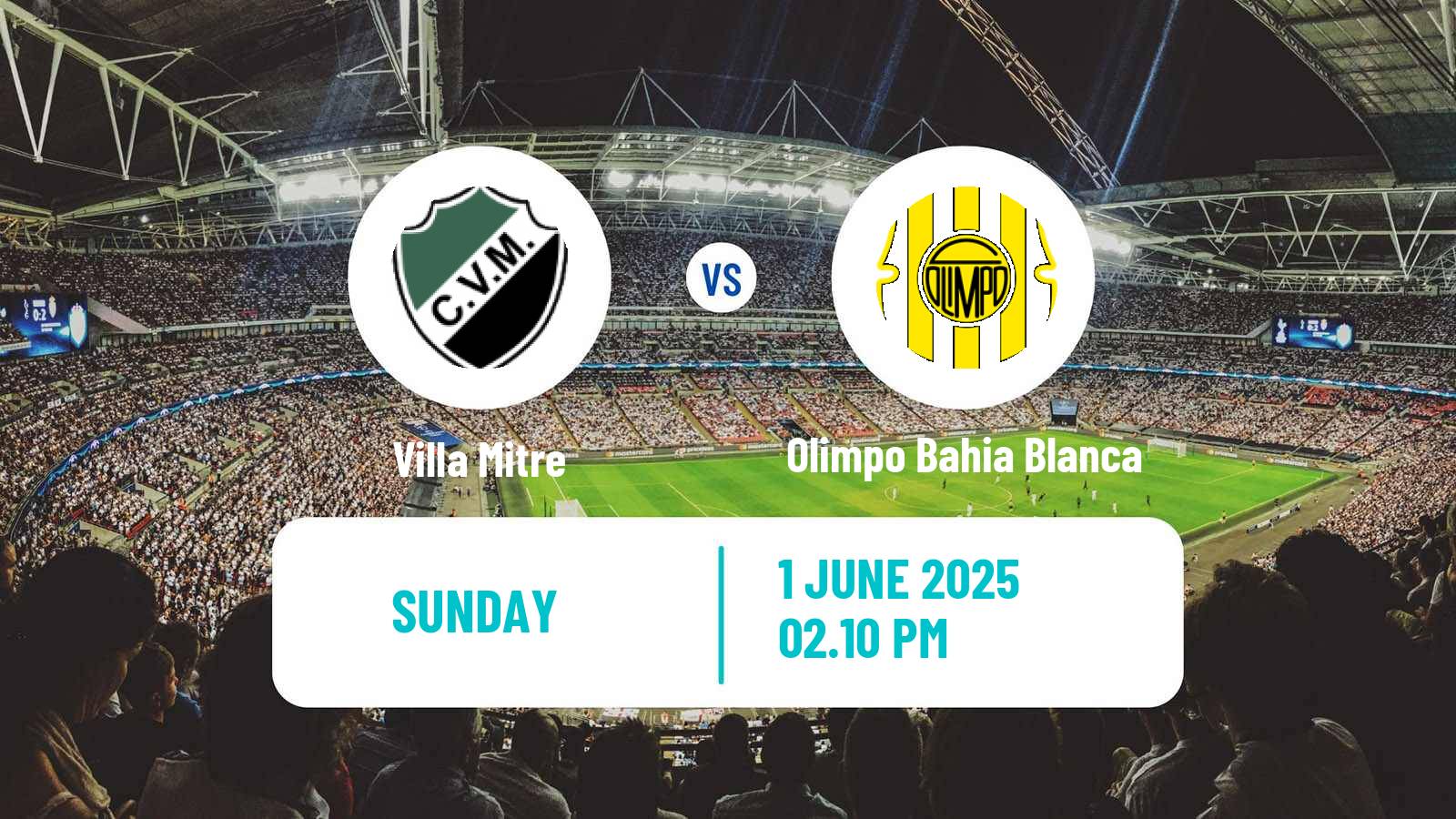 Soccer Argentinian Torneo Federal Villa Mitre - Olimpo Bahia Blanca