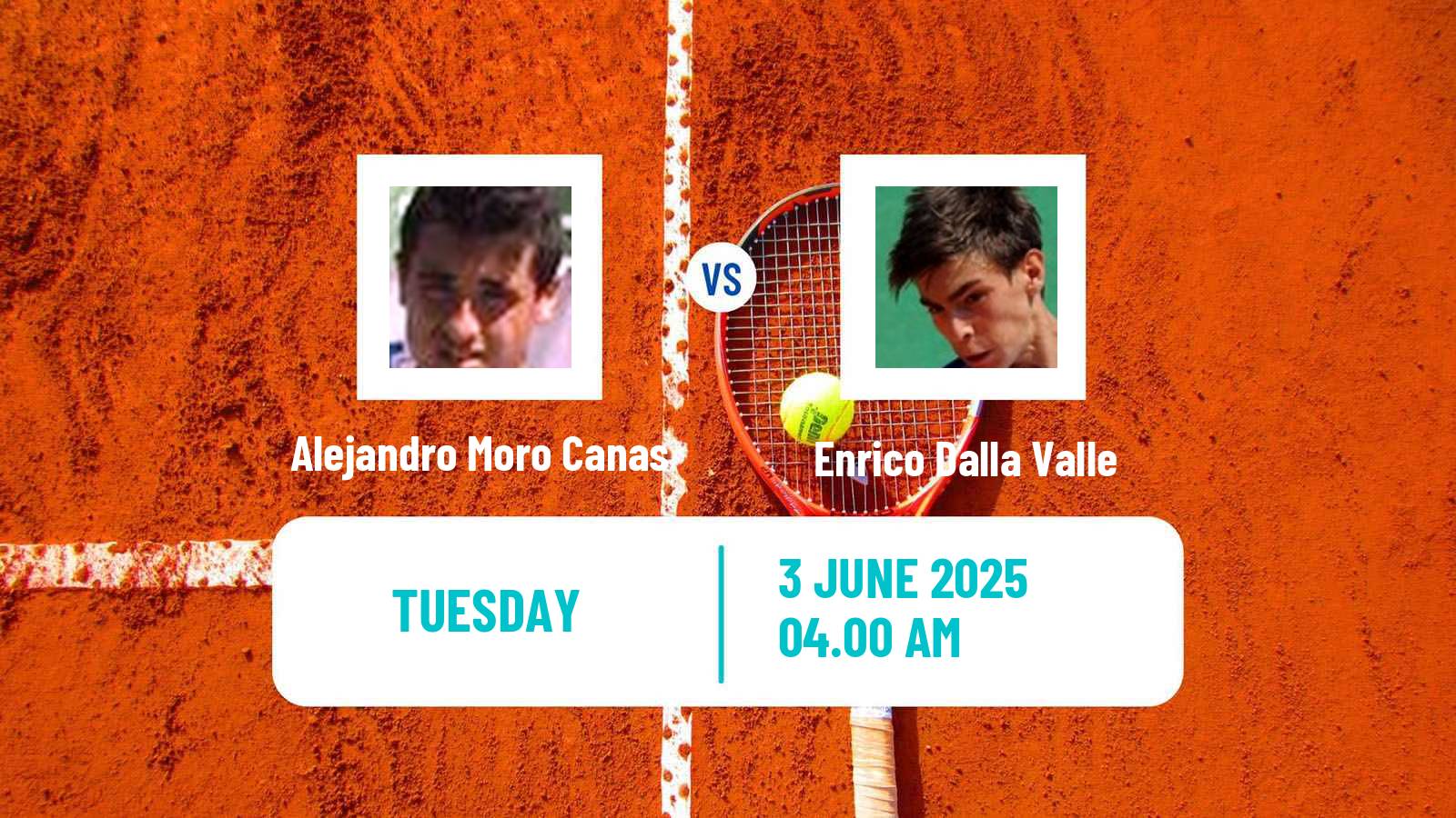 Tennis Prostejov Challenger Men Alejandro Moro Canas - Enrico Dalla Valle