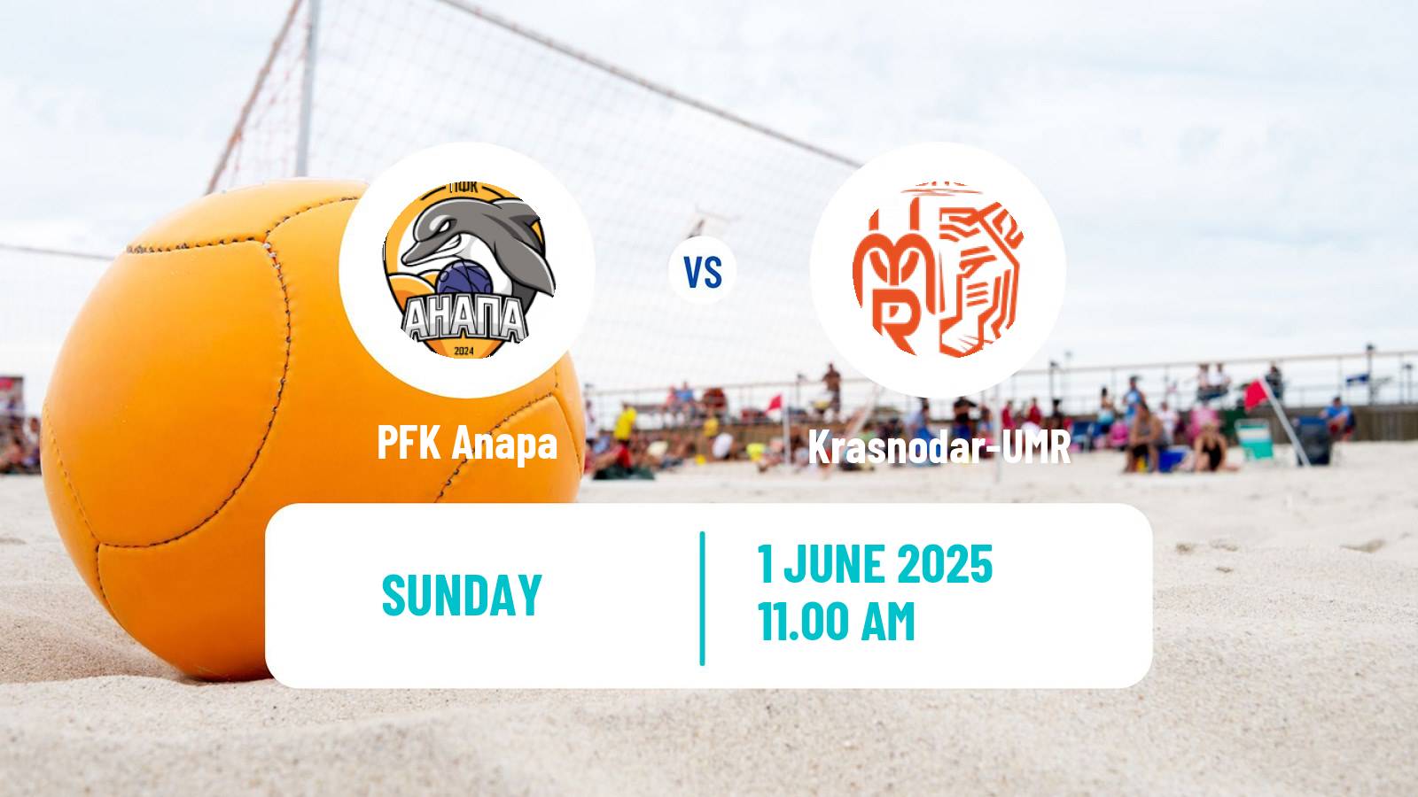 Beach soccer Superliga Anapa - Krasnodar-UMR