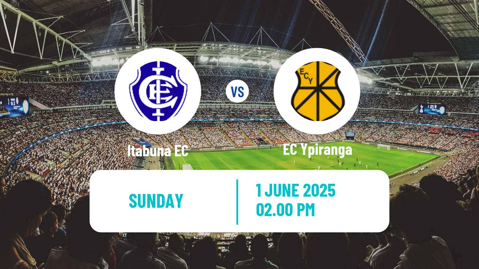 Soccer Brazilian Campeonato Baiano 2 Itabuna - EC Ypiranga