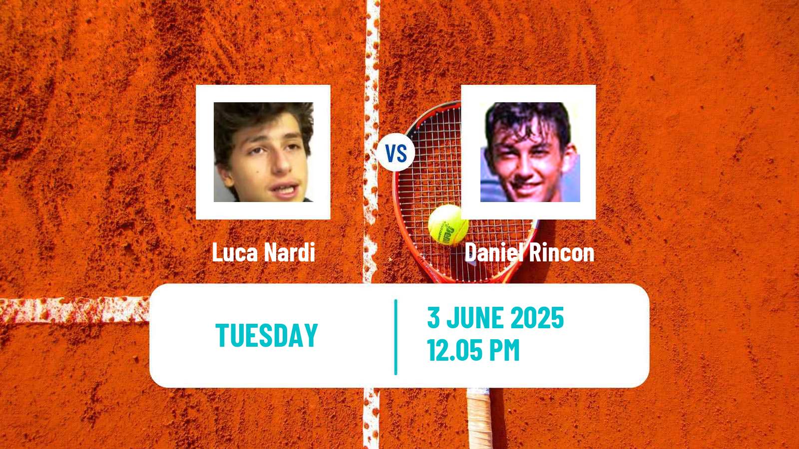 Tennis Heilbronn Challenger Men Luca Nardi - Daniel Rincon
