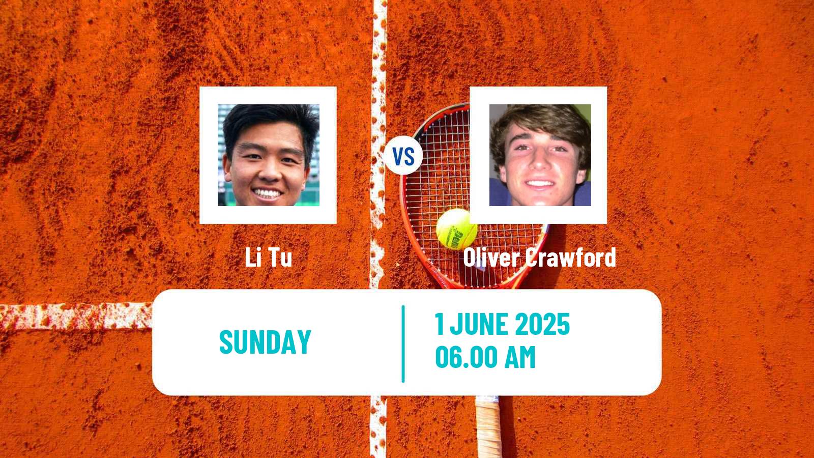 Tennis Birmingham Challenger Men Li Tu - Oliver Crawford
